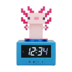 Paladone Icons: Minecraft - Axolotl Alarm Clock (PP15043MCF)