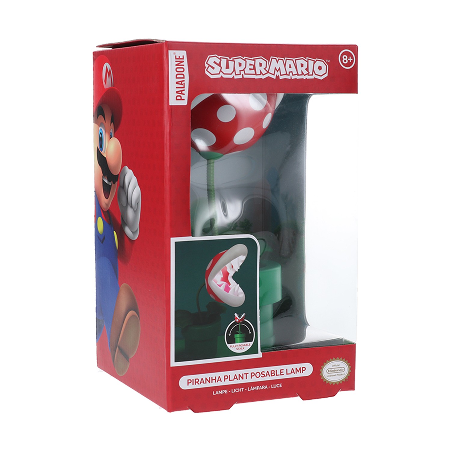 0191099.jpeg Paladone: Super Mario - Piranha Plant Posable Lamp (PP7448NNV3)