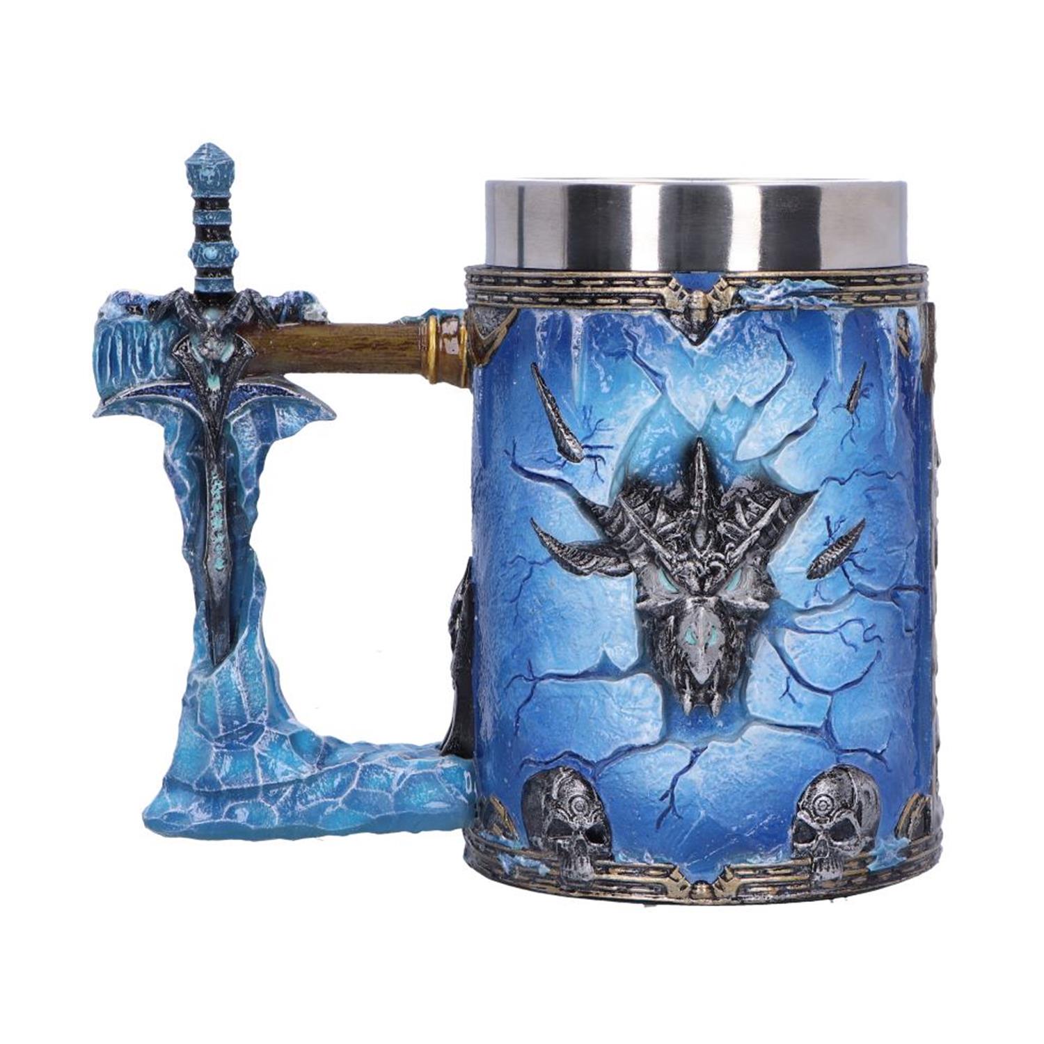 0191929.jpeg Nemesis Now: World of Warcraft - The Lich King Tankard (15.5cm)