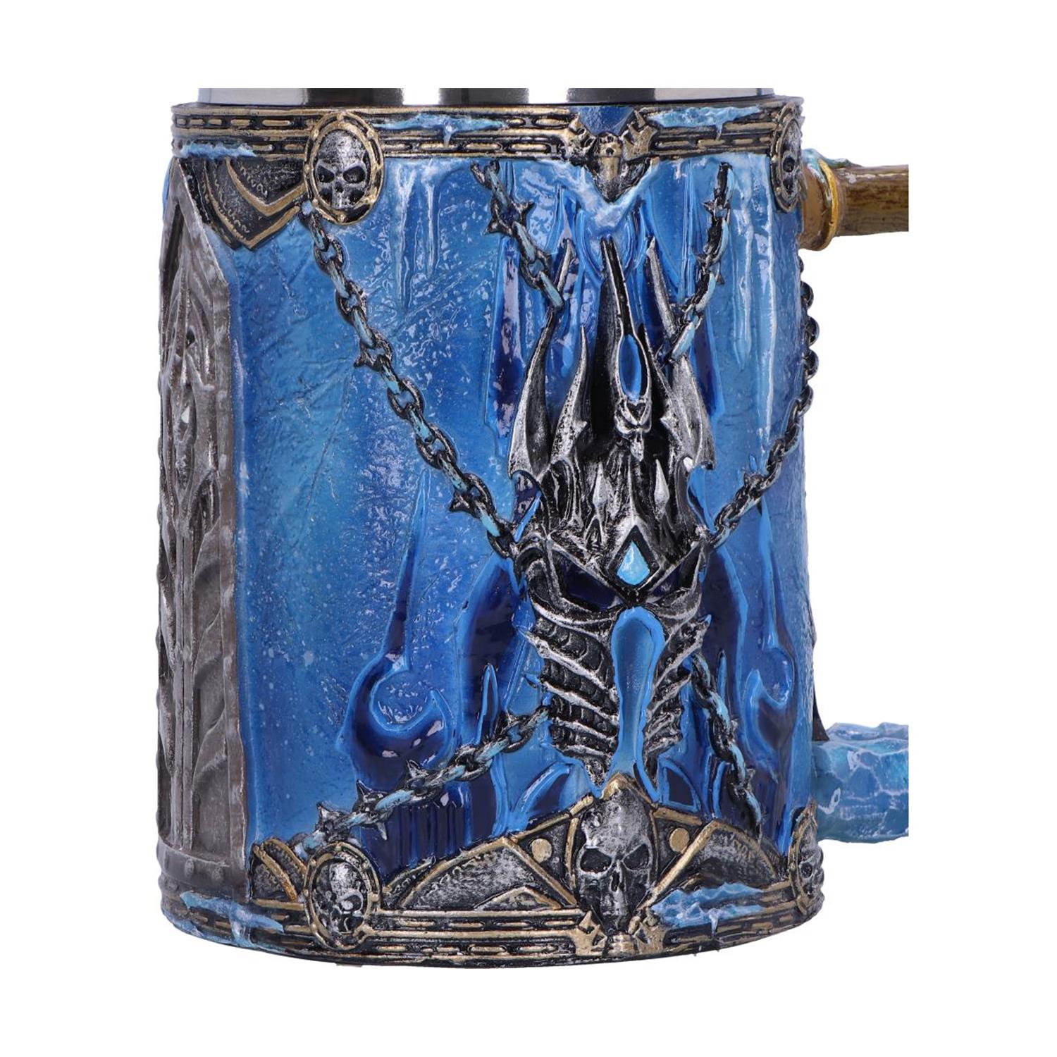 0191931.jpeg Nemesis Now: World of Warcraft - The Lich King Tankard (15.5cm)