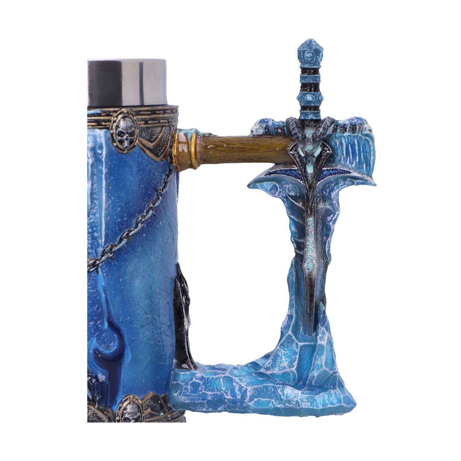 0191932.jpeg Nemesis Now: World of Warcraft - The Lich King Tankard (15.5cm)