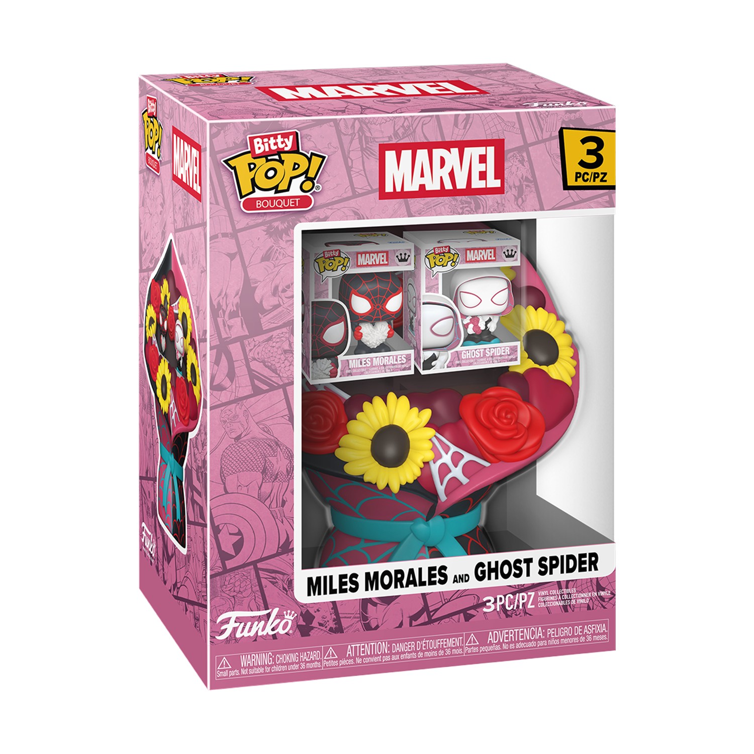 0193777.jpeg Funko Bitty Pop! Bouquet: Marvel - Miles Morales and Ghost Spider Vinyl Figures