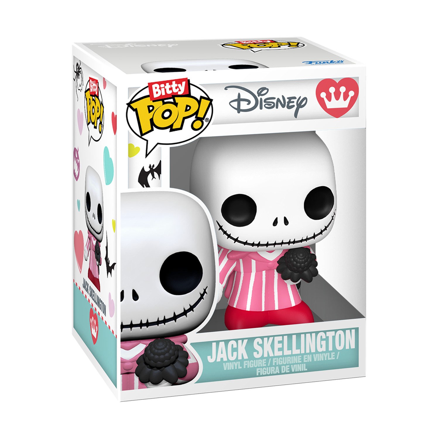 0193784.jpeg Funko Bitty Pop! Bouquet Disney: The Nightmare Before Christmas - Sally and Jack Skellington Vinyl Figures