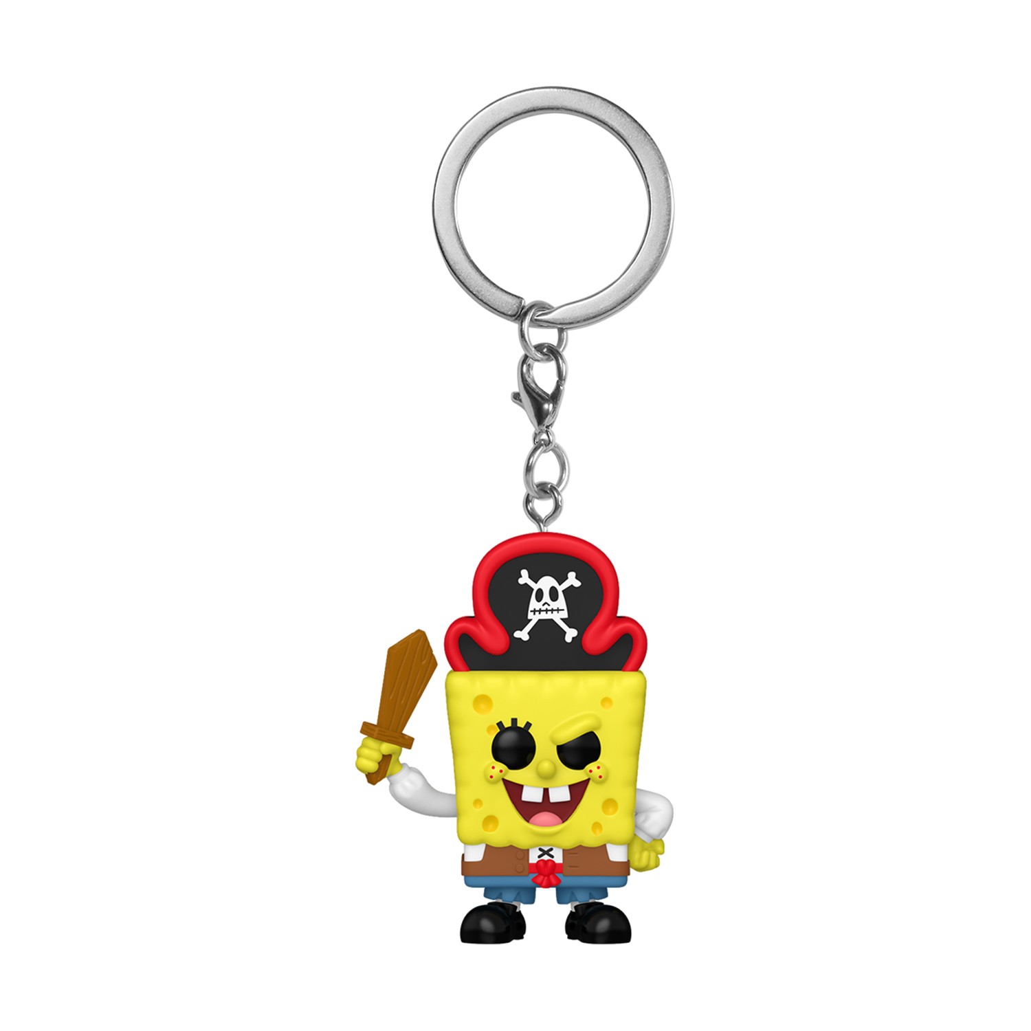 0195027.jpeg Funko Pocket Pop! The SpongeBob Movie: Search for SquarePants - SpongeBob SquarePants (Pirate) Vinyl Figure Keychain