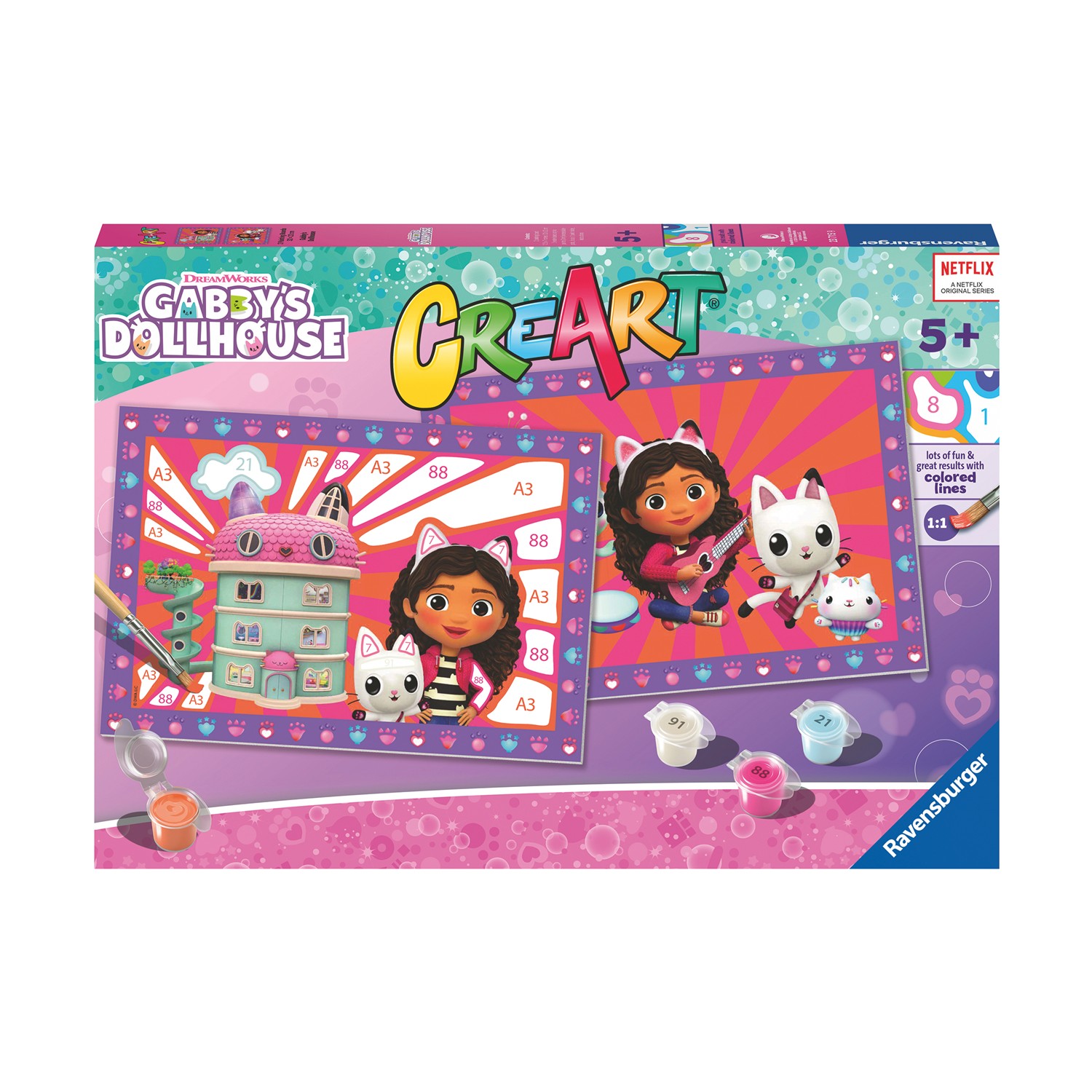 0195919.jpeg Ravensburger: Creart Jr - Gabbys Dollhouse (23715)
