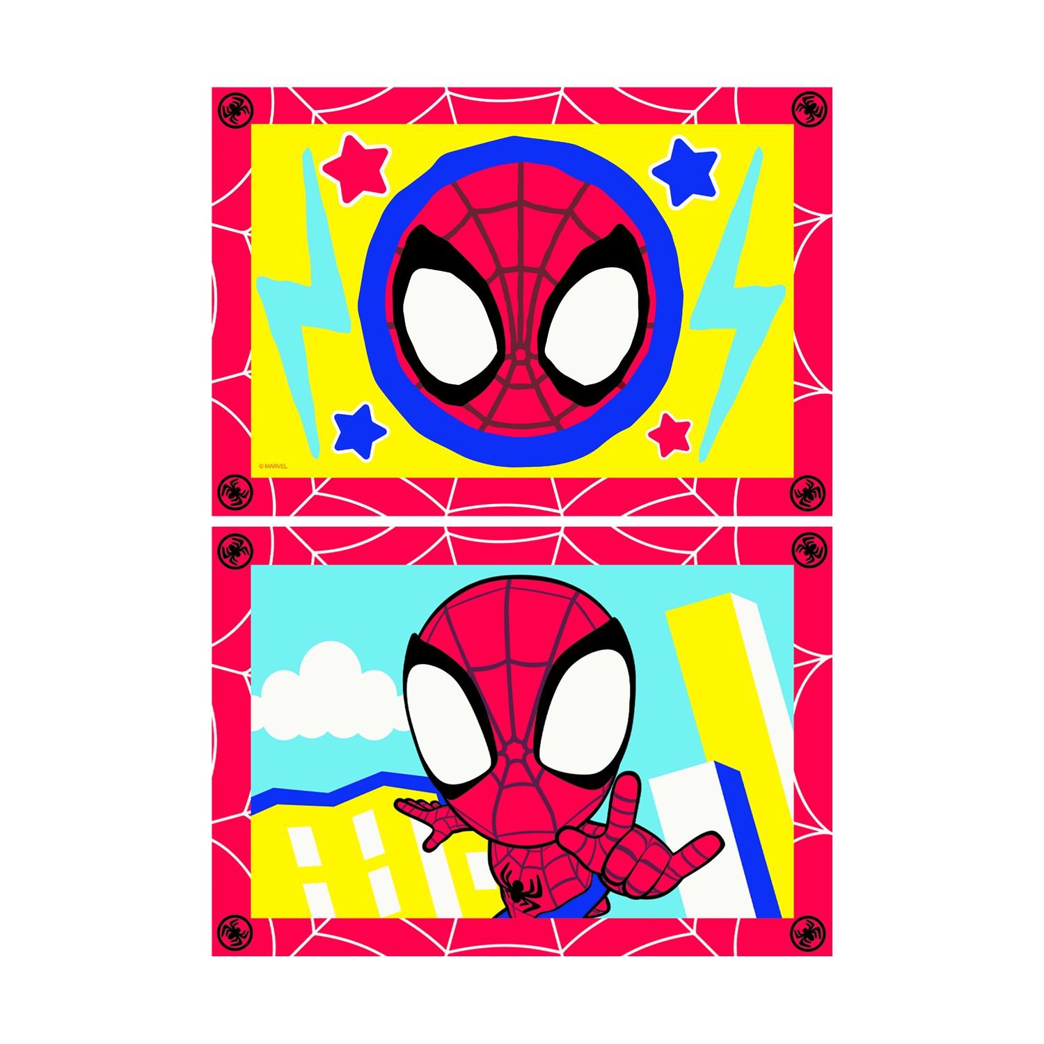 0195924.jpeg Ravensburger: Creart Jr - Spidey (23887)