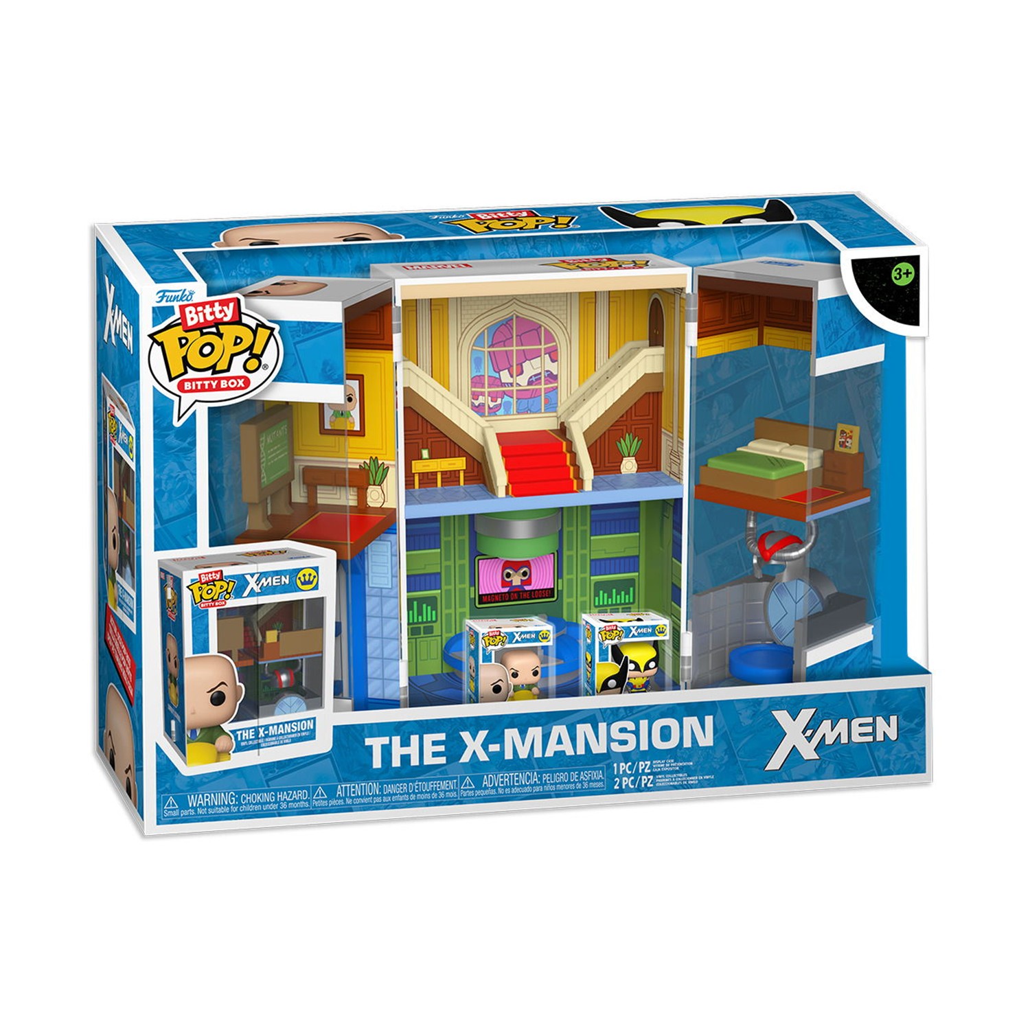 0196689.jpeg Funko Bitty Pop! Bitty Box: X-Men - The X-Mansion Vinyl Figures