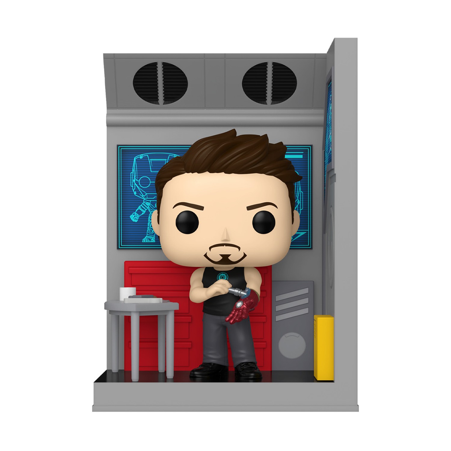 0196813-1.jpeg Funko Pop! Nooks Marvel: The Infinity Saga - Tony Stark in His Workshop Vinyl Figure