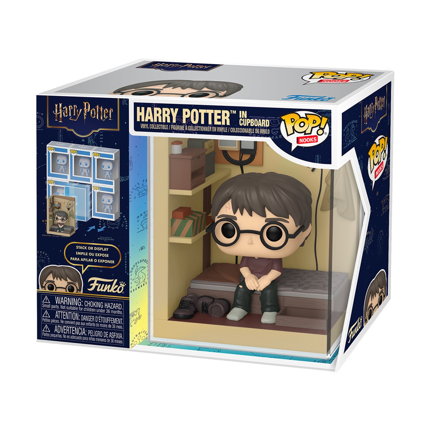 0196818-1.jpeg Funko Pop! Nooks: Harry Potter - Harry Poter In Cupboard Vinyl Figure