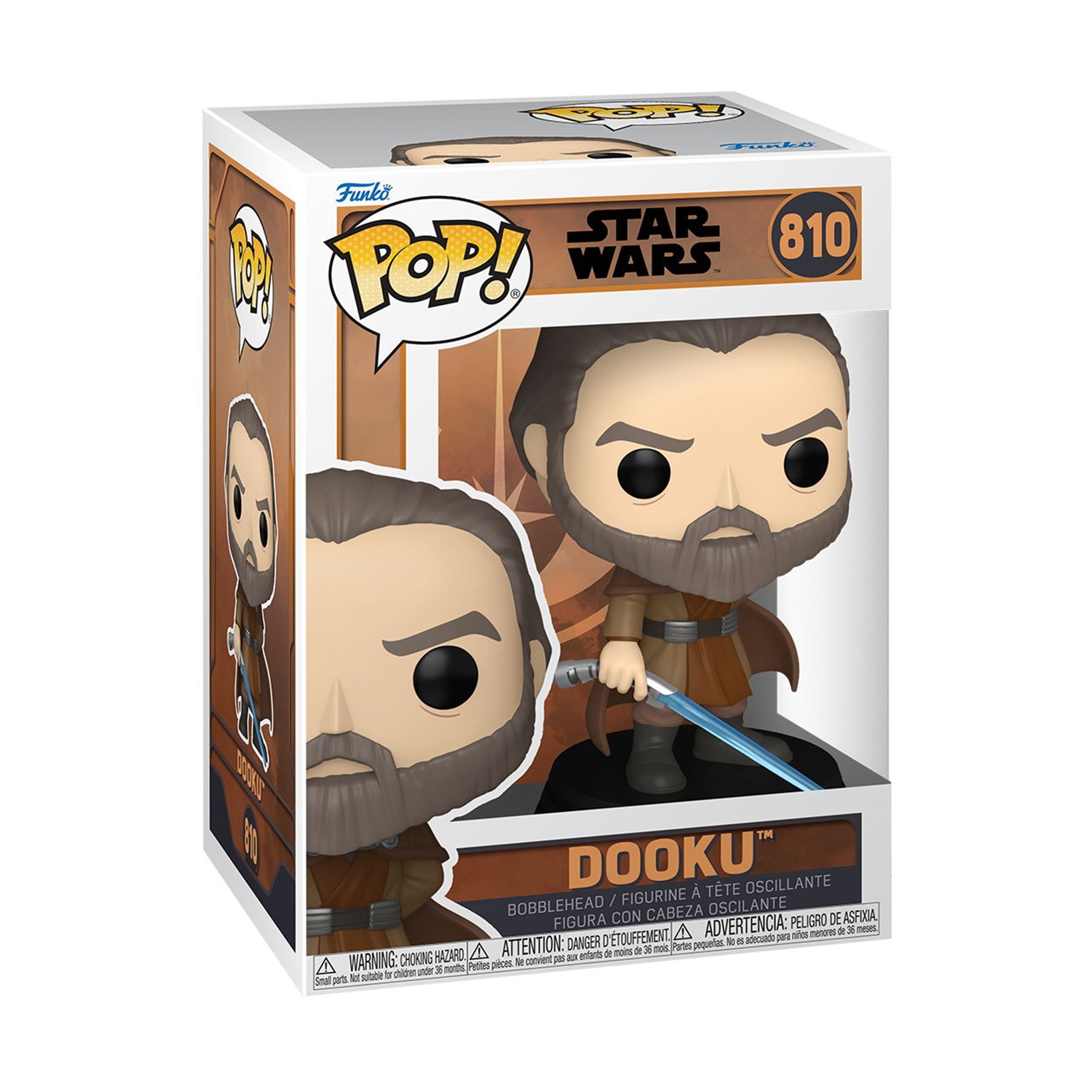 0197235.jpeg Funko Pop!: Star Wars Tales of the Jedi - Dooku #810 Bobble-Head Vinyl Figure