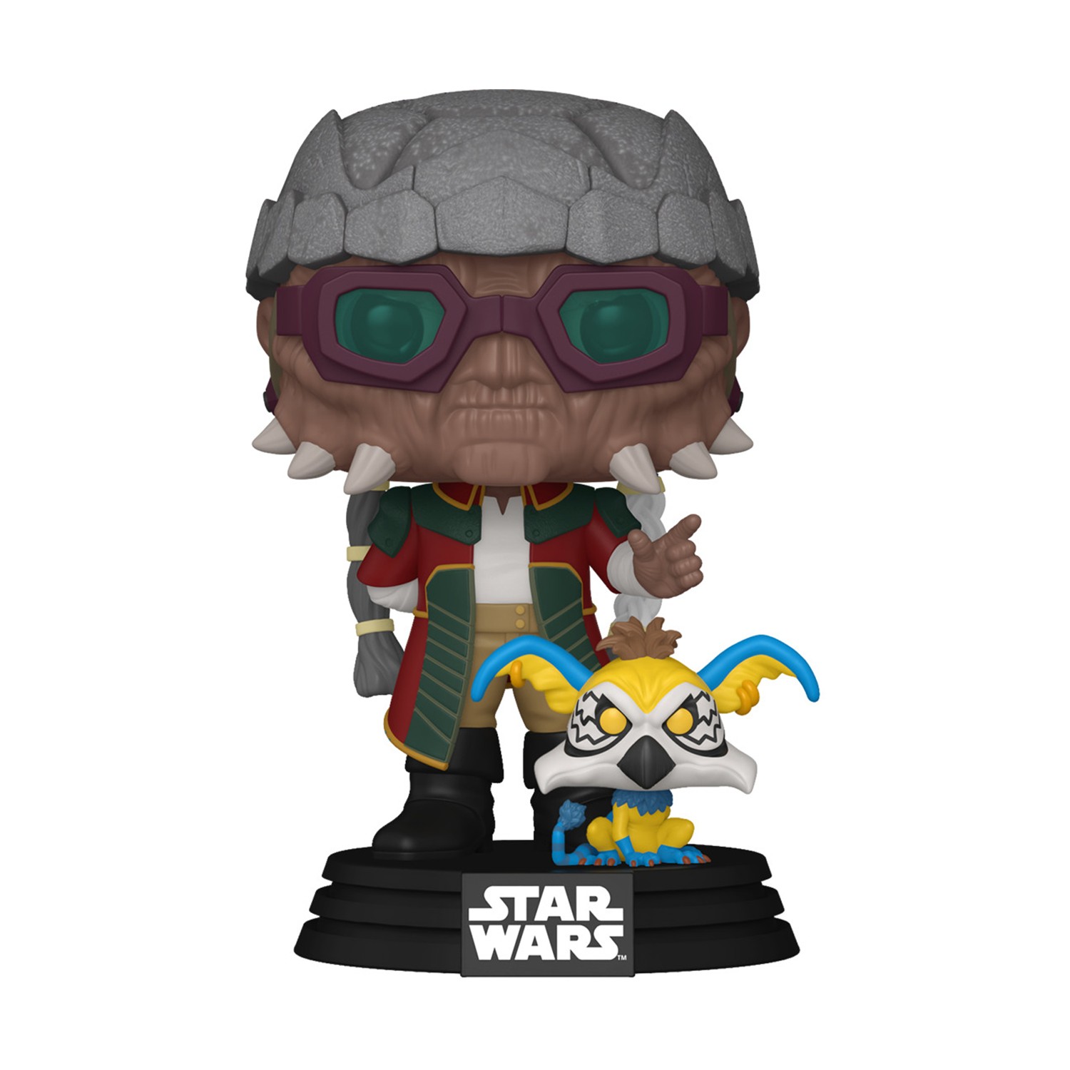 0197535.jpeg Funko Pop!: Star WarsThe Clone Wars - Hondo and Pikk #808 Bobble-Head Vinyl Figures