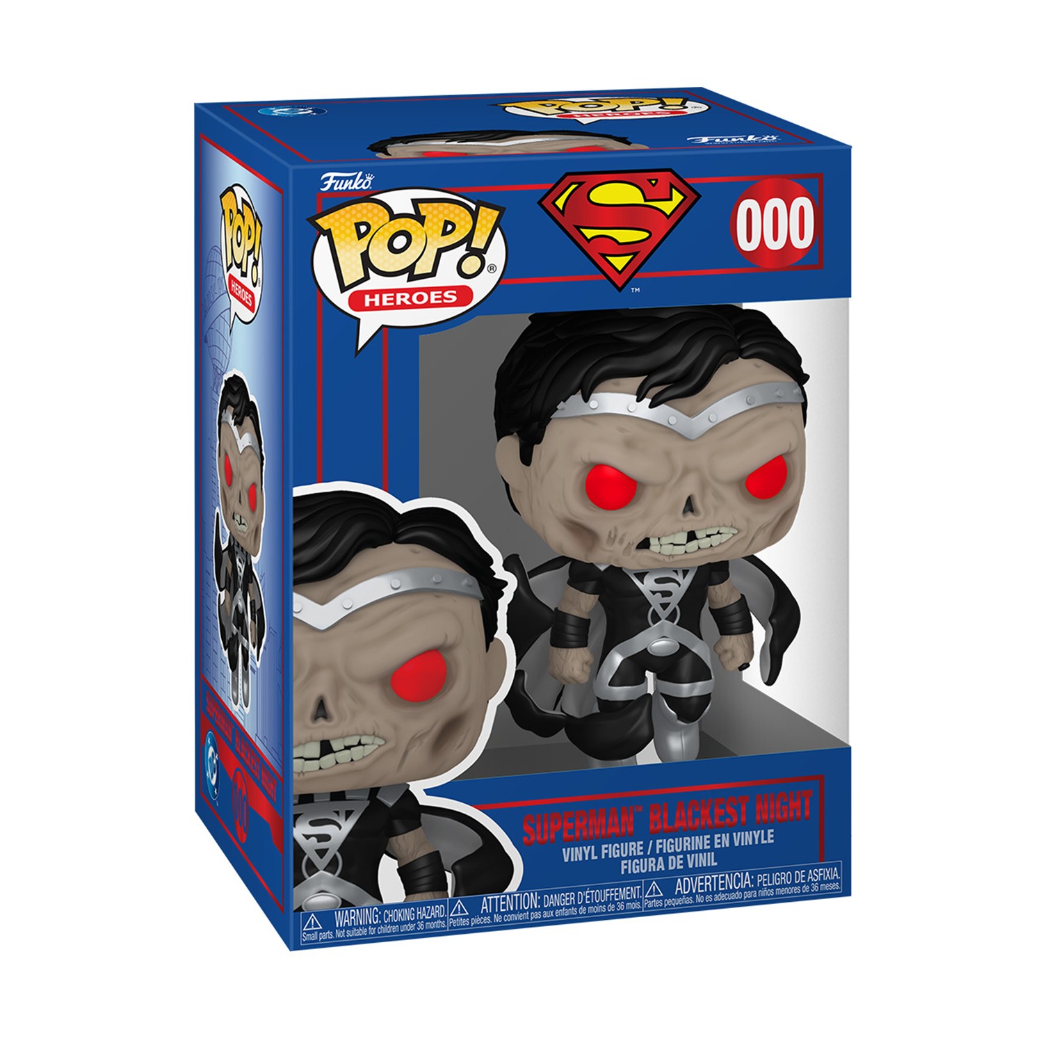 0197538.jpeg Funko Pop! Heroes: Superman - Superman Blackest Night #000 Vinyl Figure