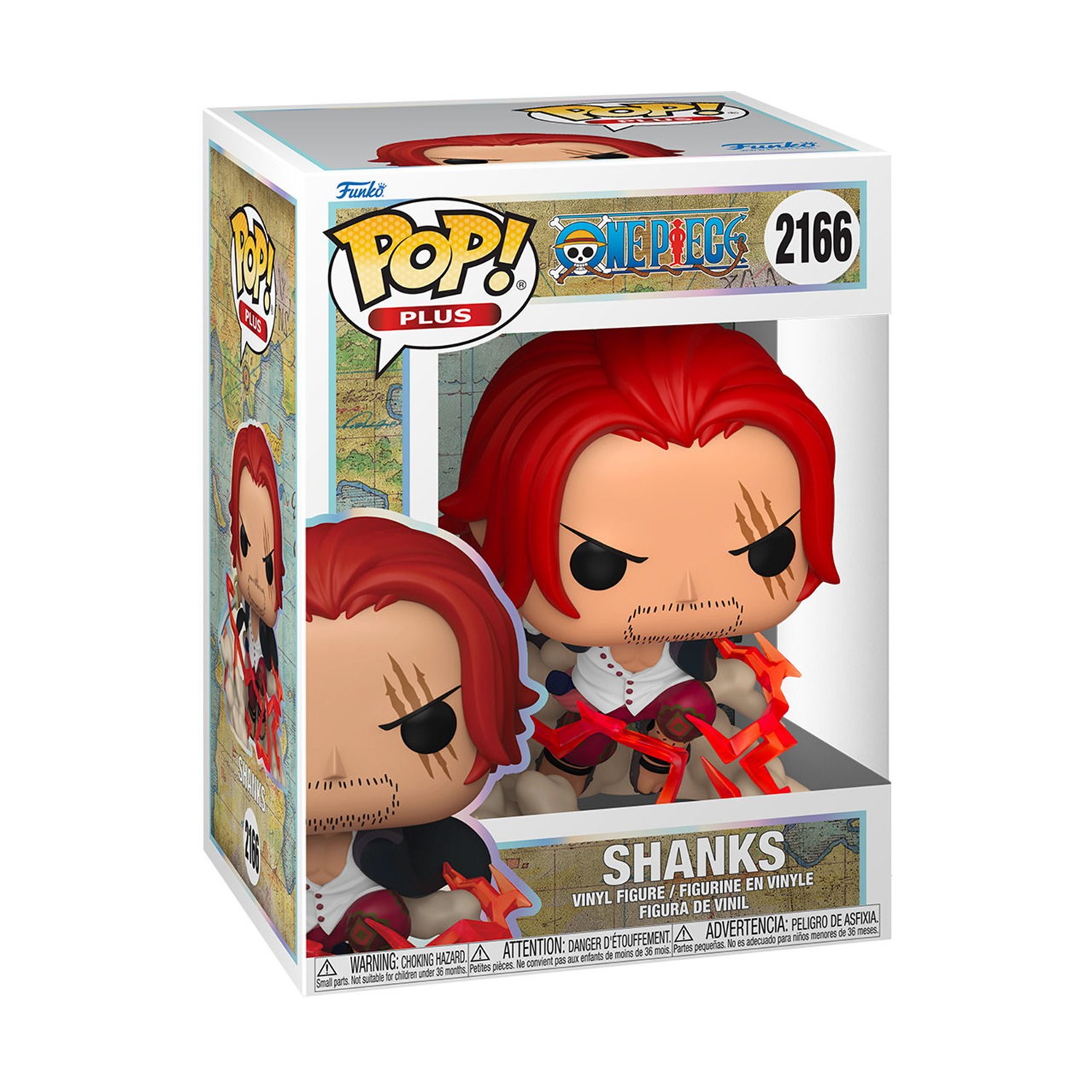 0197618.jpeg Funko Pop! Plus: One Piece - Shanks #2166 Vinyl Figure