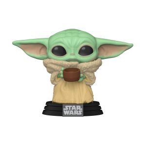 Funko Pop! Star Wars: Mandalorian - The Child With Cup #378 Bobble-Head Vinyl Figure