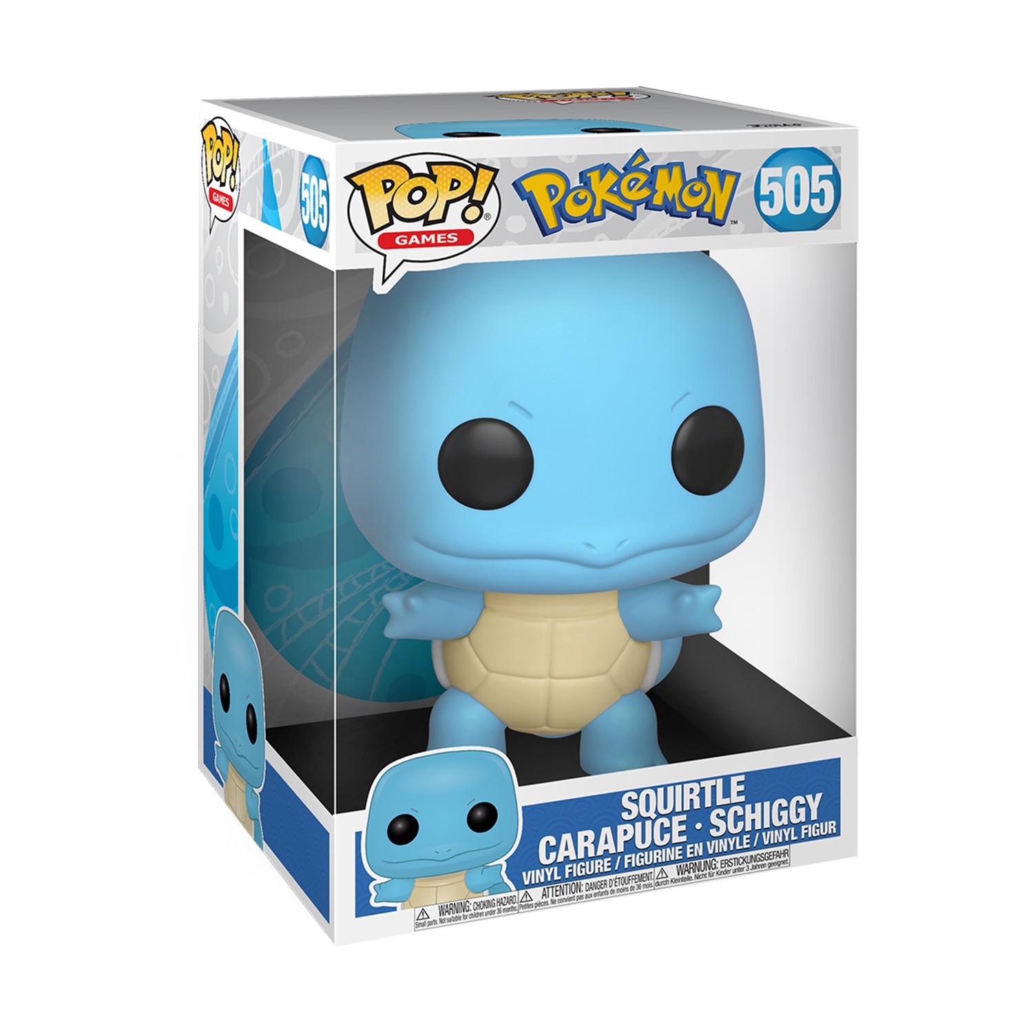 0198349.jpeg Funko Pop! Jumbo: Pokemon - Squirtle Vinyl Figure (10")