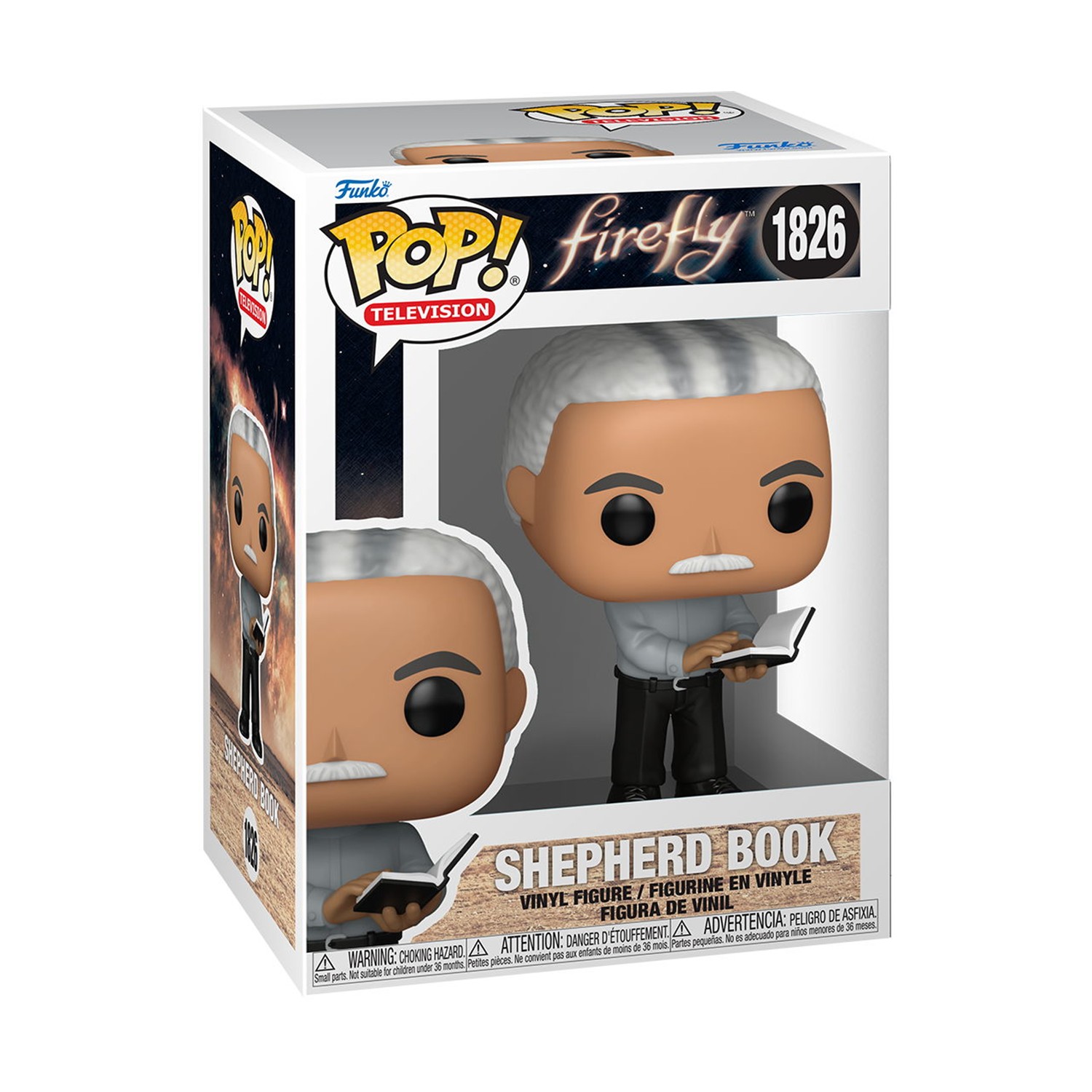 0198951.jpeg Funko Pop! Television: Firefly - Shepherd Book* #1826 Vinyl Figure