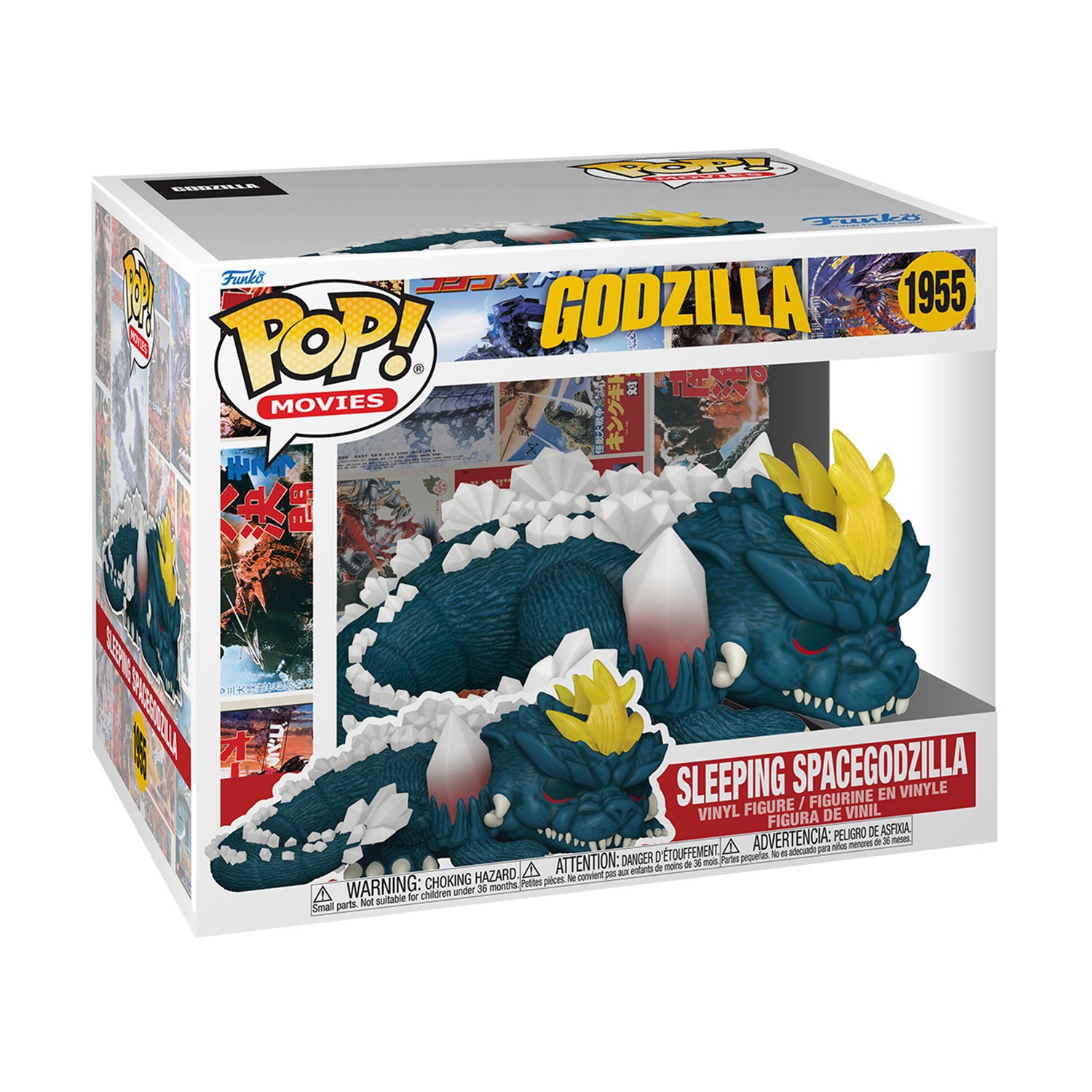 0199386.jpeg Funko Pop! Super: Godzilla - Sleeping Spacegodzilla #1955 Vinyl Figure (6")