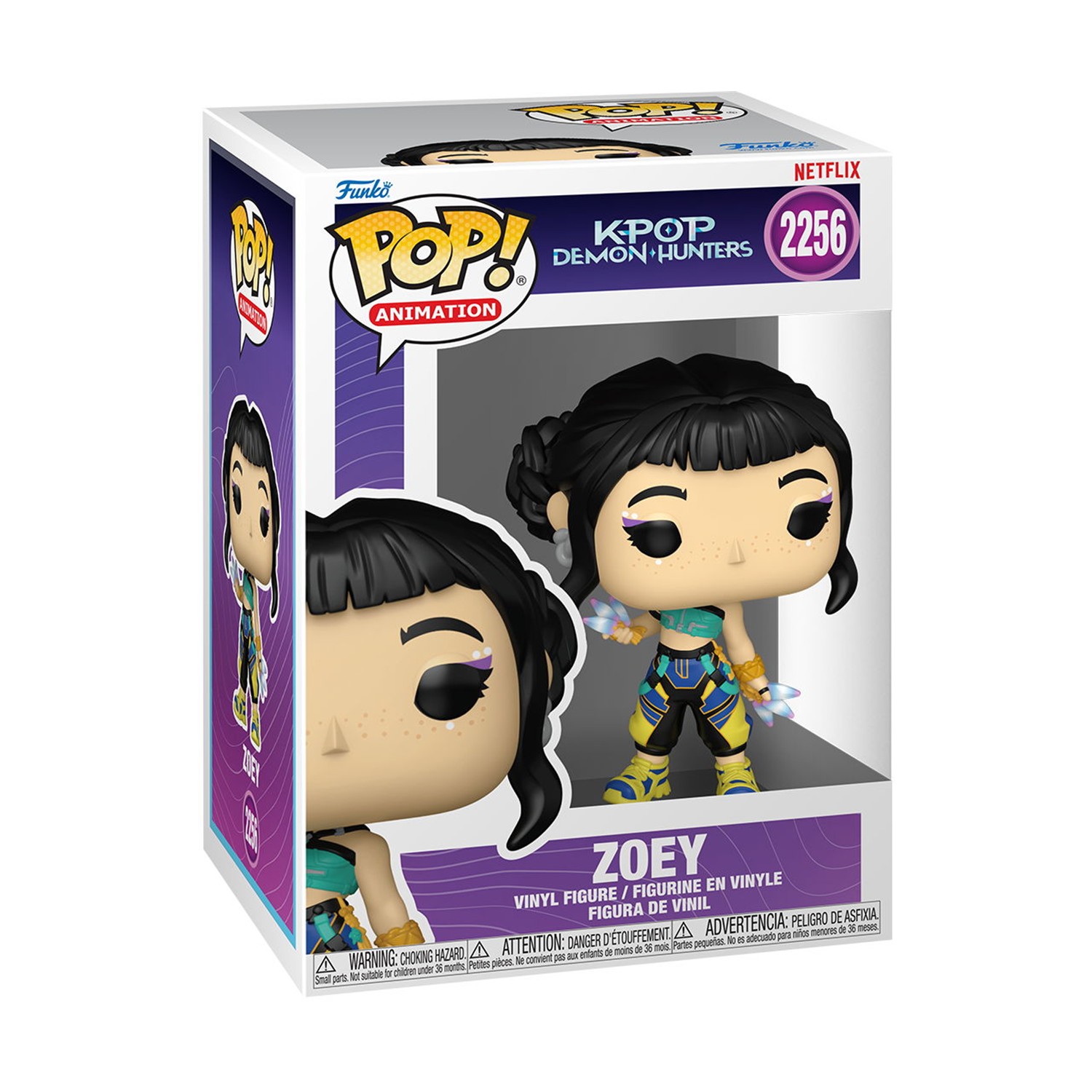 0199486.jpeg Funko Pop! Animation: K-Pop Demon Hunters - Zoey #2256 Vinyl Figure