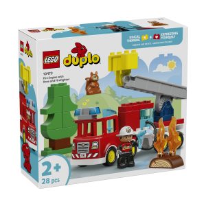LEGO® DUPLO® Town: Fire Truck with Hose and Firefighter (10473)