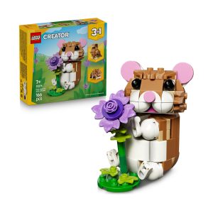 LEGO® Creator: Cute Hamster with a Flower (31376)