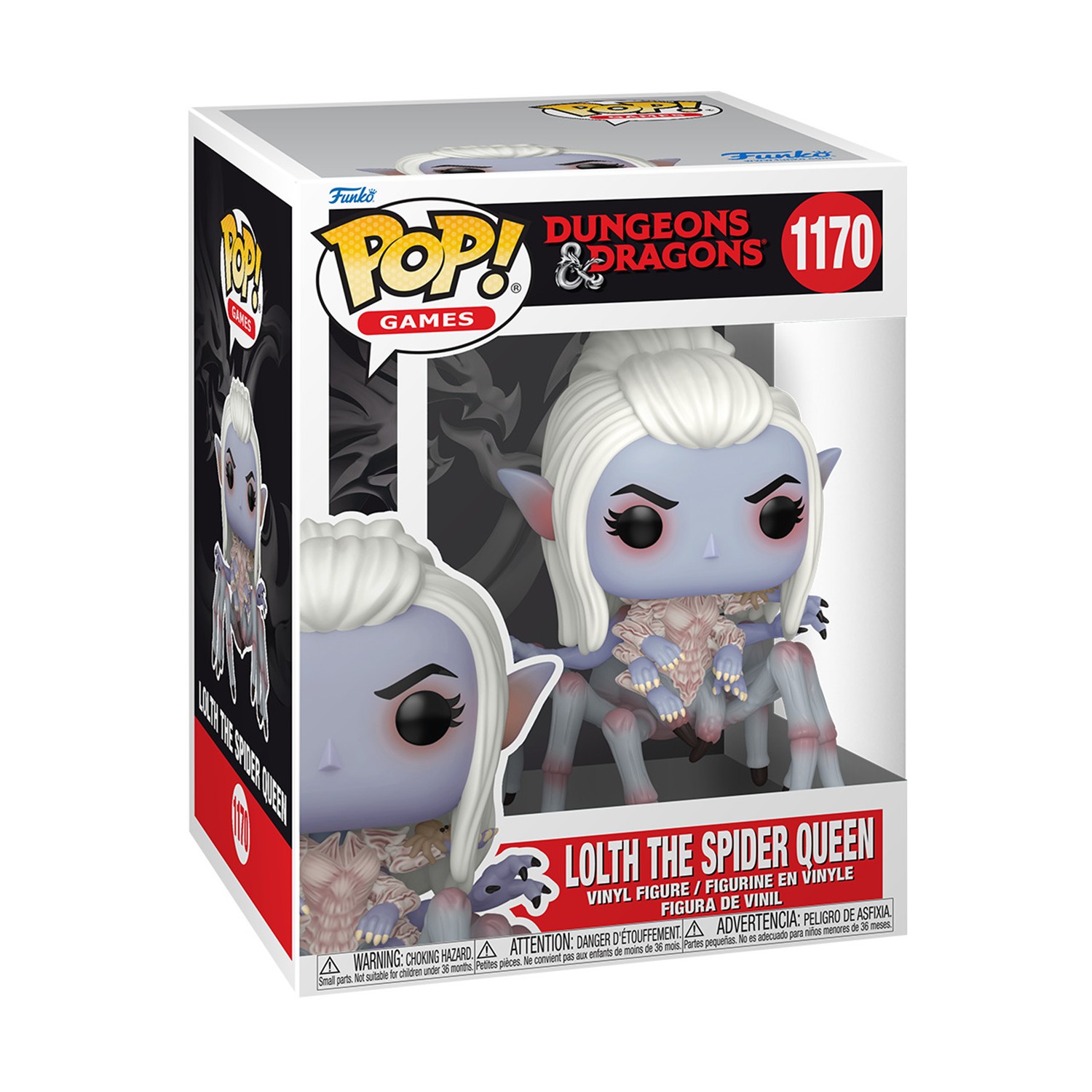 0208931.jpeg Funko Pop! Games Premium: Dungeons &Amp; Dragons - Lolth the Spider Queen #1170 Vinyl Figure