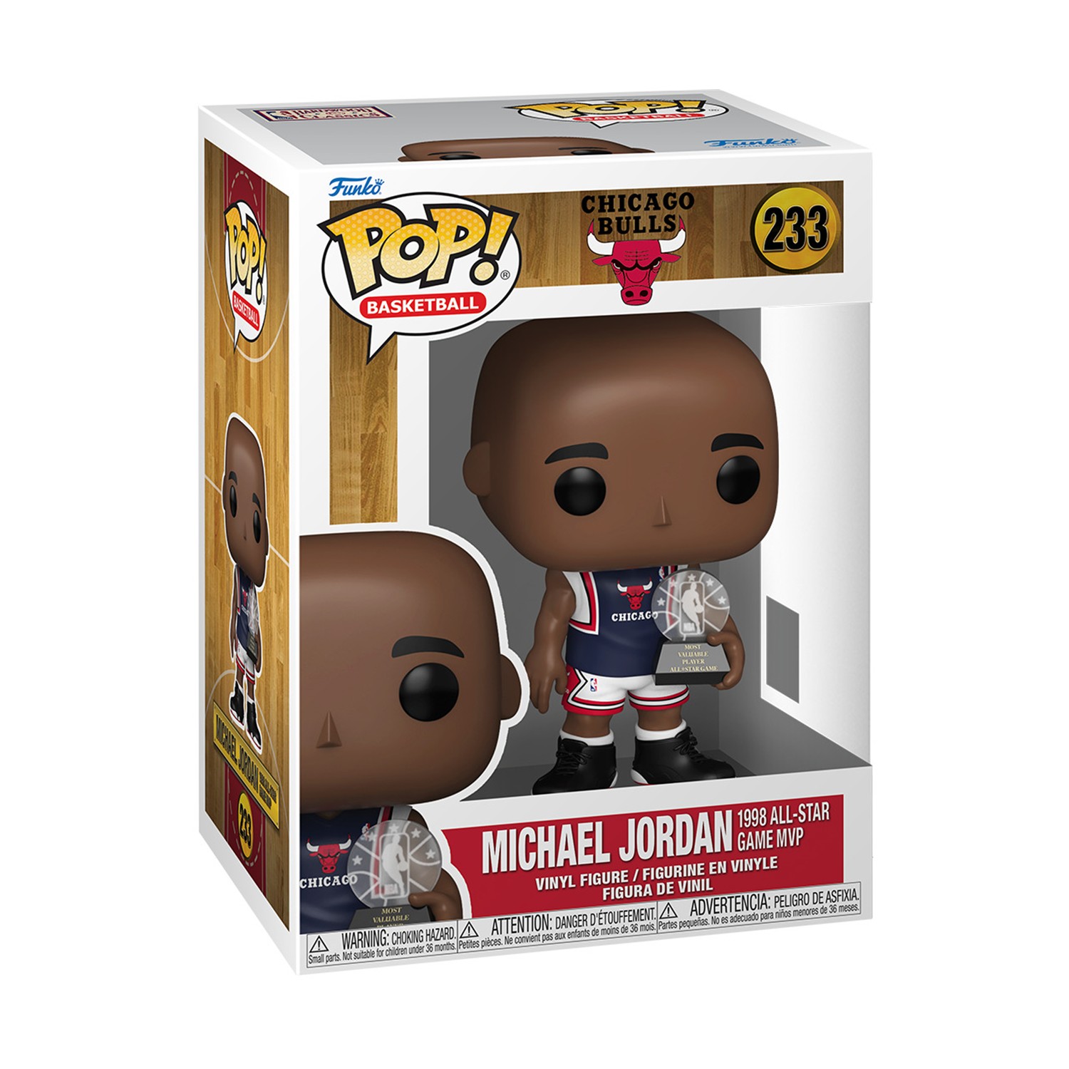 0208947.jpeg Funko Pop! Basketball: Chicago Bulls - Michael Jordan (1998 All-Star Game MVP) #233 Vinyl Figure