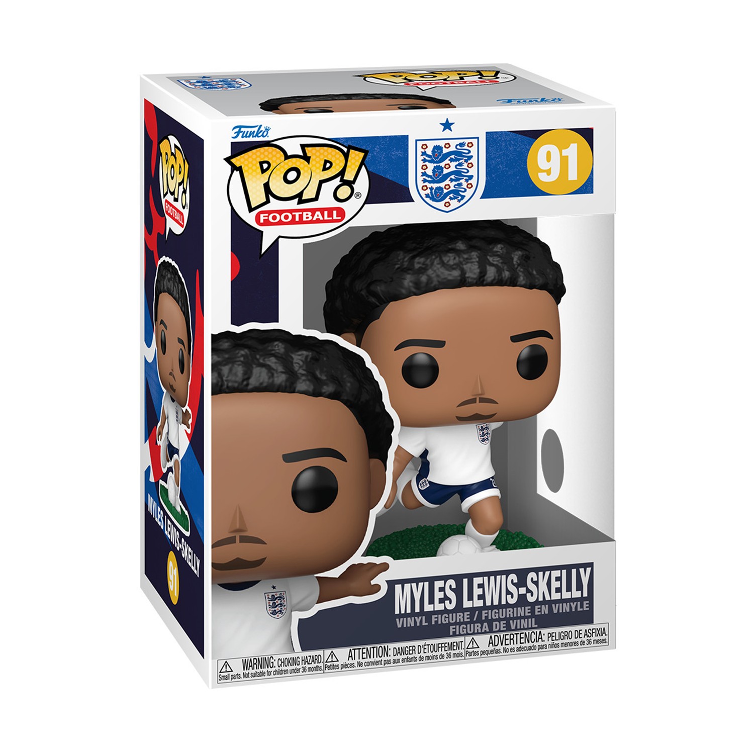 0214674.jpeg Funko Pop! Football: England - Myles Lewis-Skelly #91 Vinyl Figure