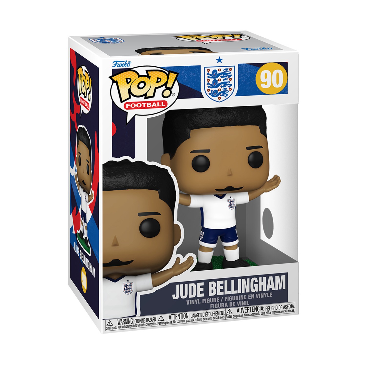 0214682.jpeg Funko Pop! Football: England - Jude Bellingham #90 Vinyl Figure