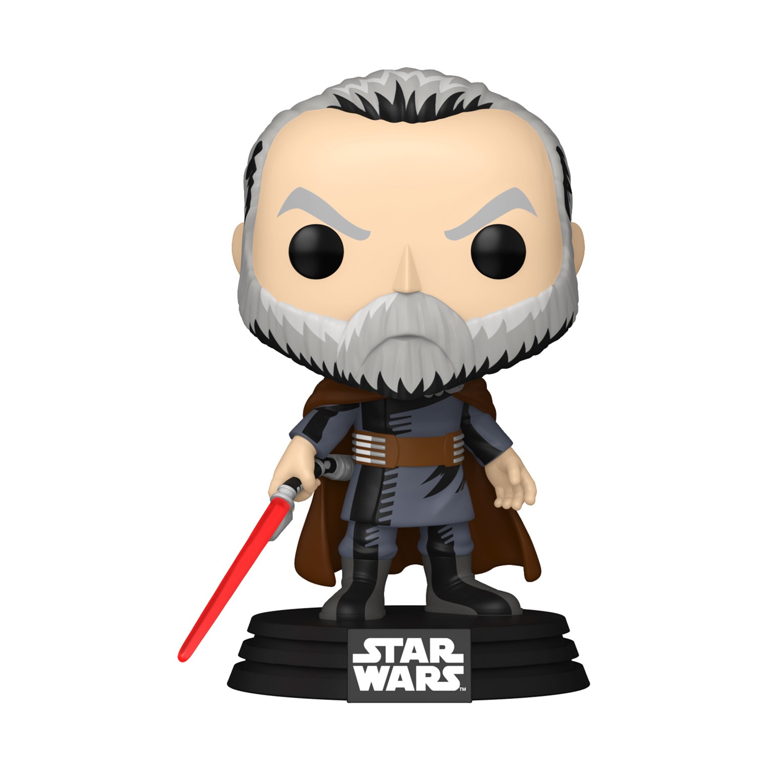 0214730.jpeg Funko Pop! Star Wars: Count Dooku (Retro) #833 Bobble-Head Vinyl Figure
