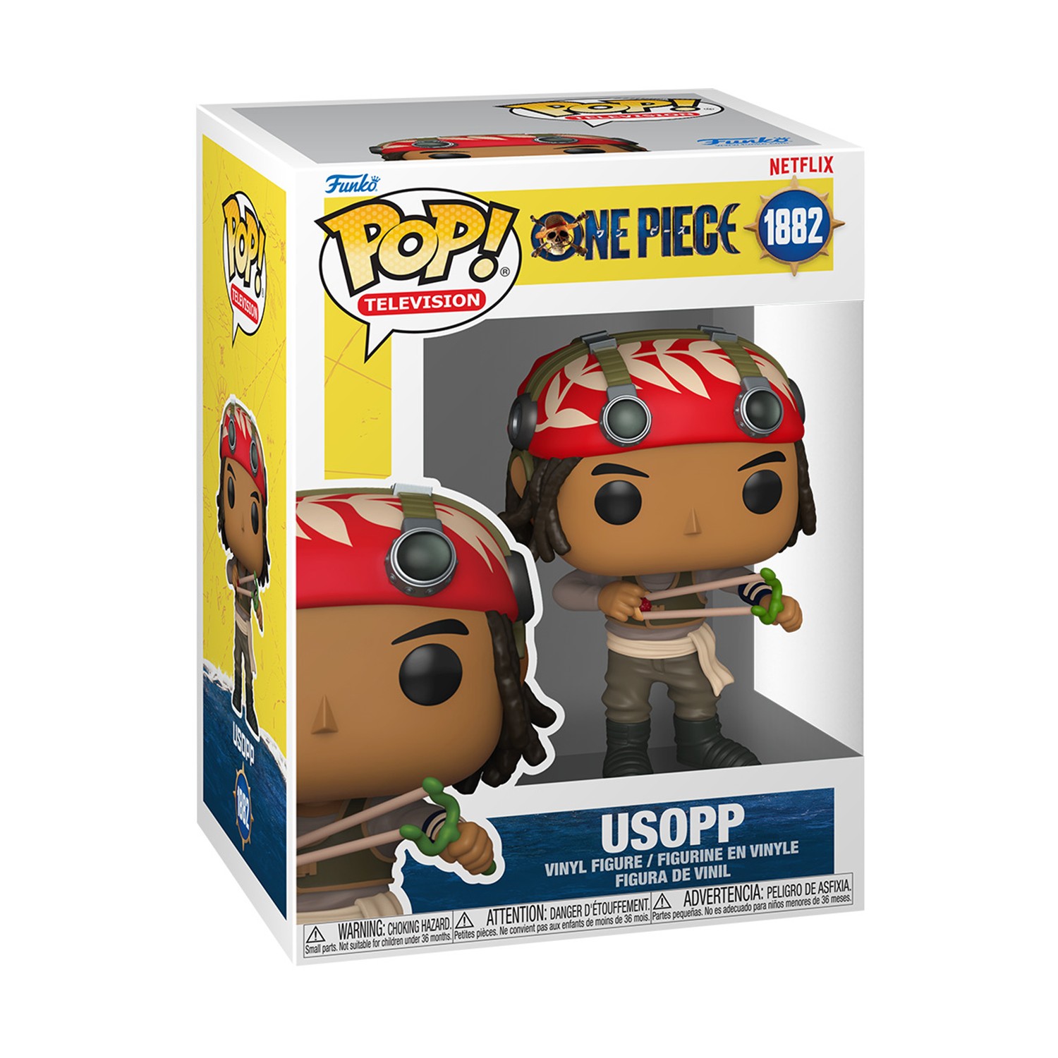 0214743.jpeg Funko Pop! Television: One Piece - Usopp #1882 Vinyl Figure