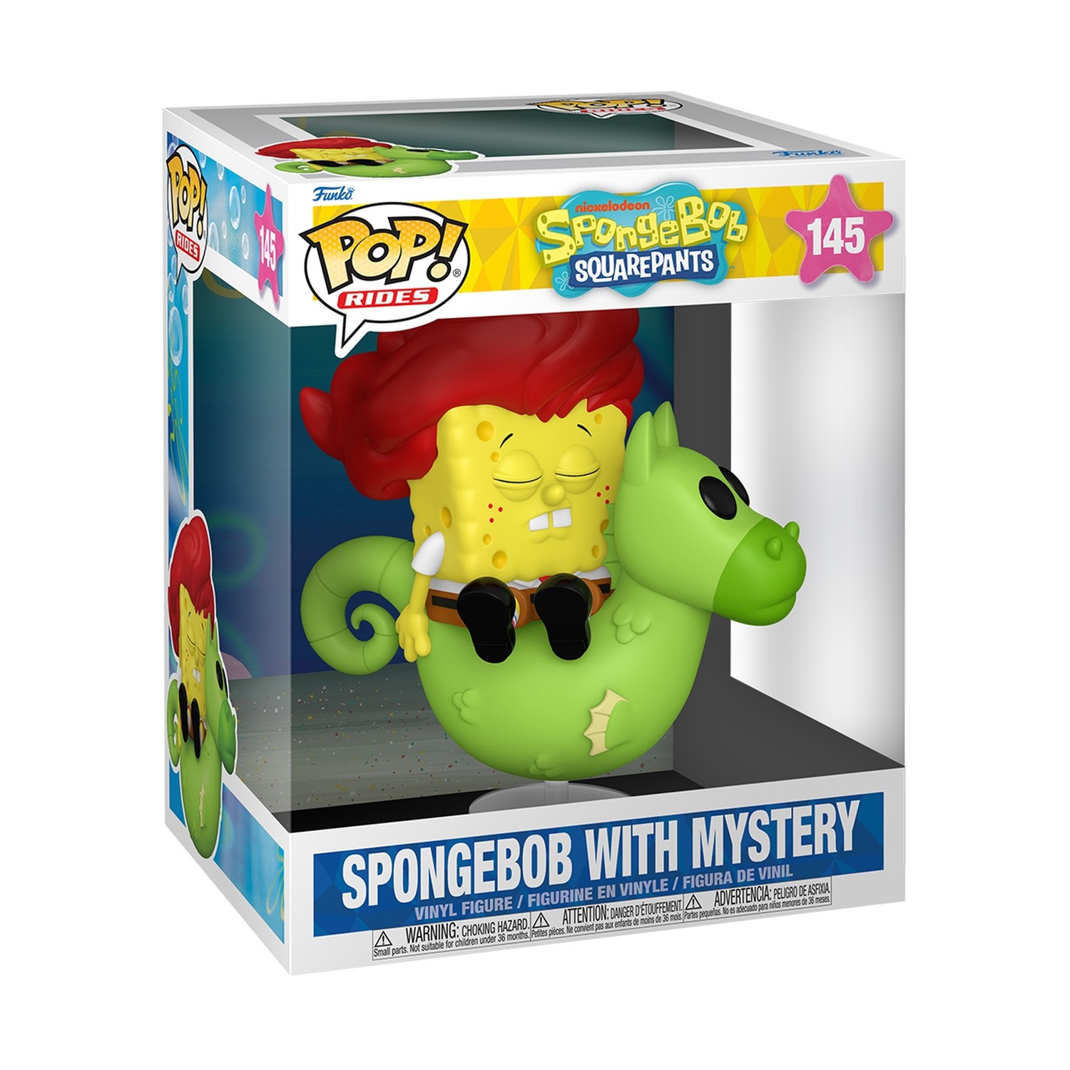 0214761.jpeg Funko Pop! Rides Deluxe: Spongebob Squarepants - Spongebob With Mystery #145 Vinyl Figure