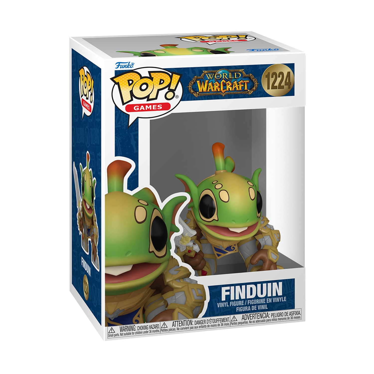 0214773.jpeg Funko Pop! Games: World of Warcraft - Finduin #1224 Vinyl Figure