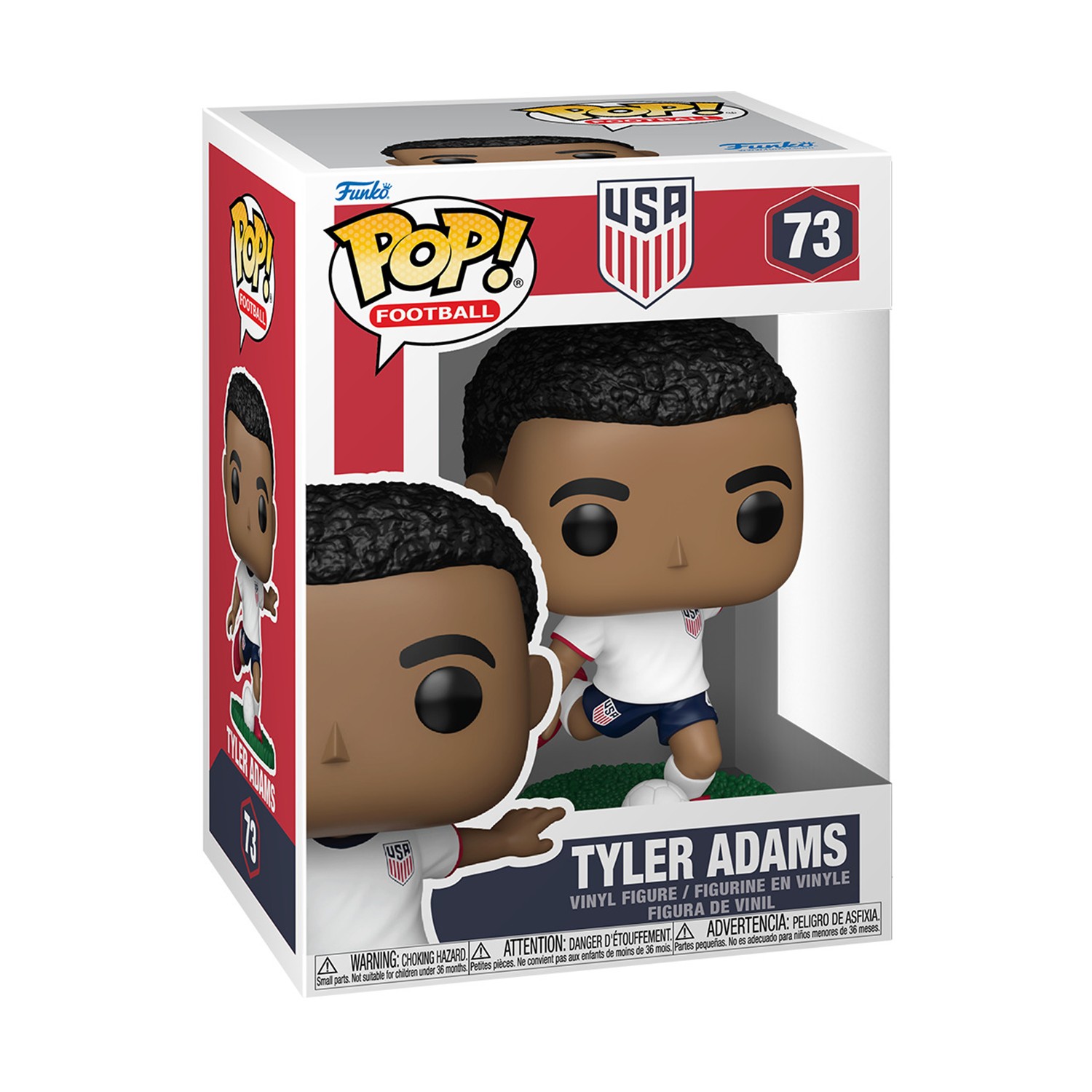 0216663.jpeg Funko Pop! Football: USA - Tyler Adams #73 Vinyl Figure