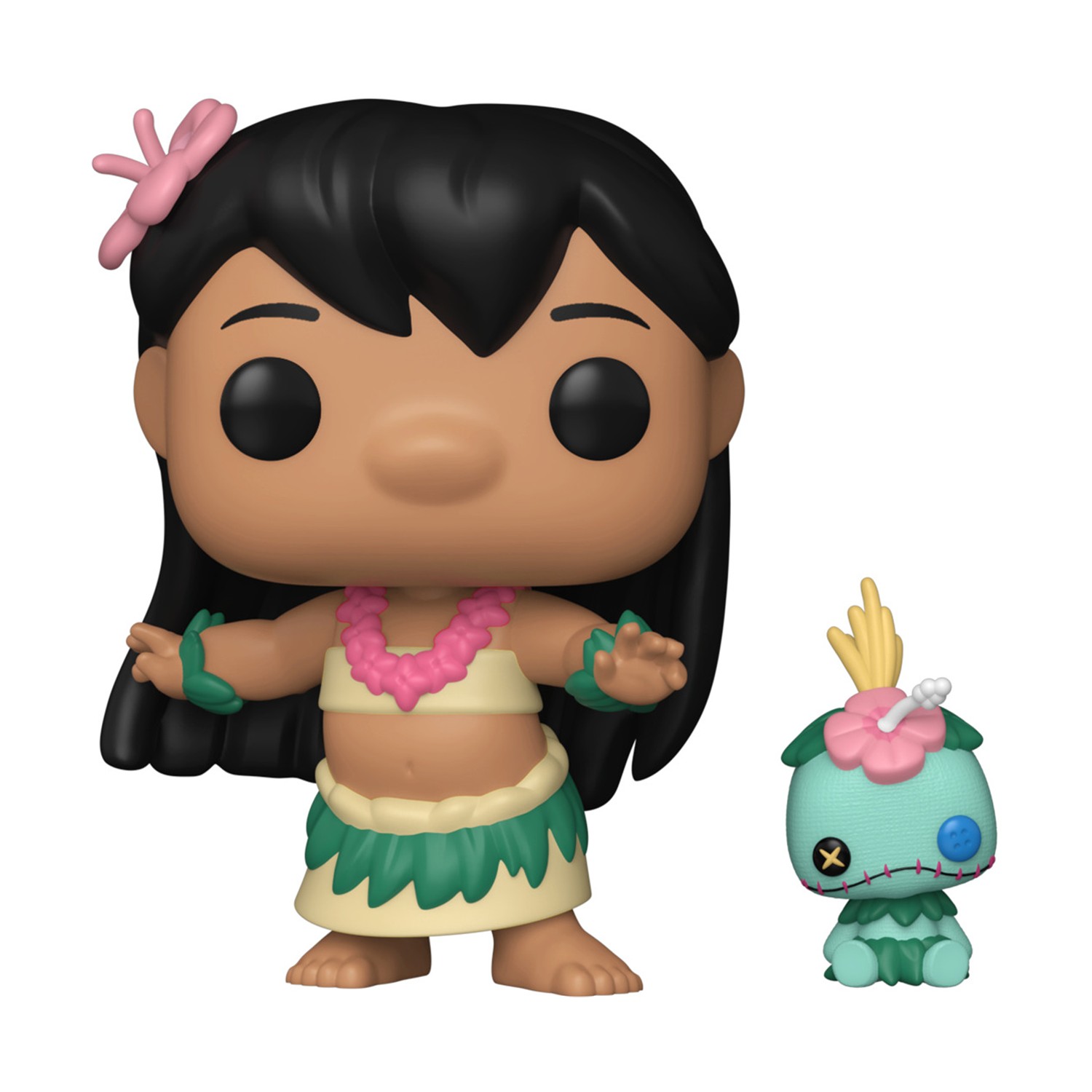 0216668.jpeg Funko Pop! Disney: Lilo &Amp; Stitch - Hula Lilo With Scrump #1741 Vinyl Figures