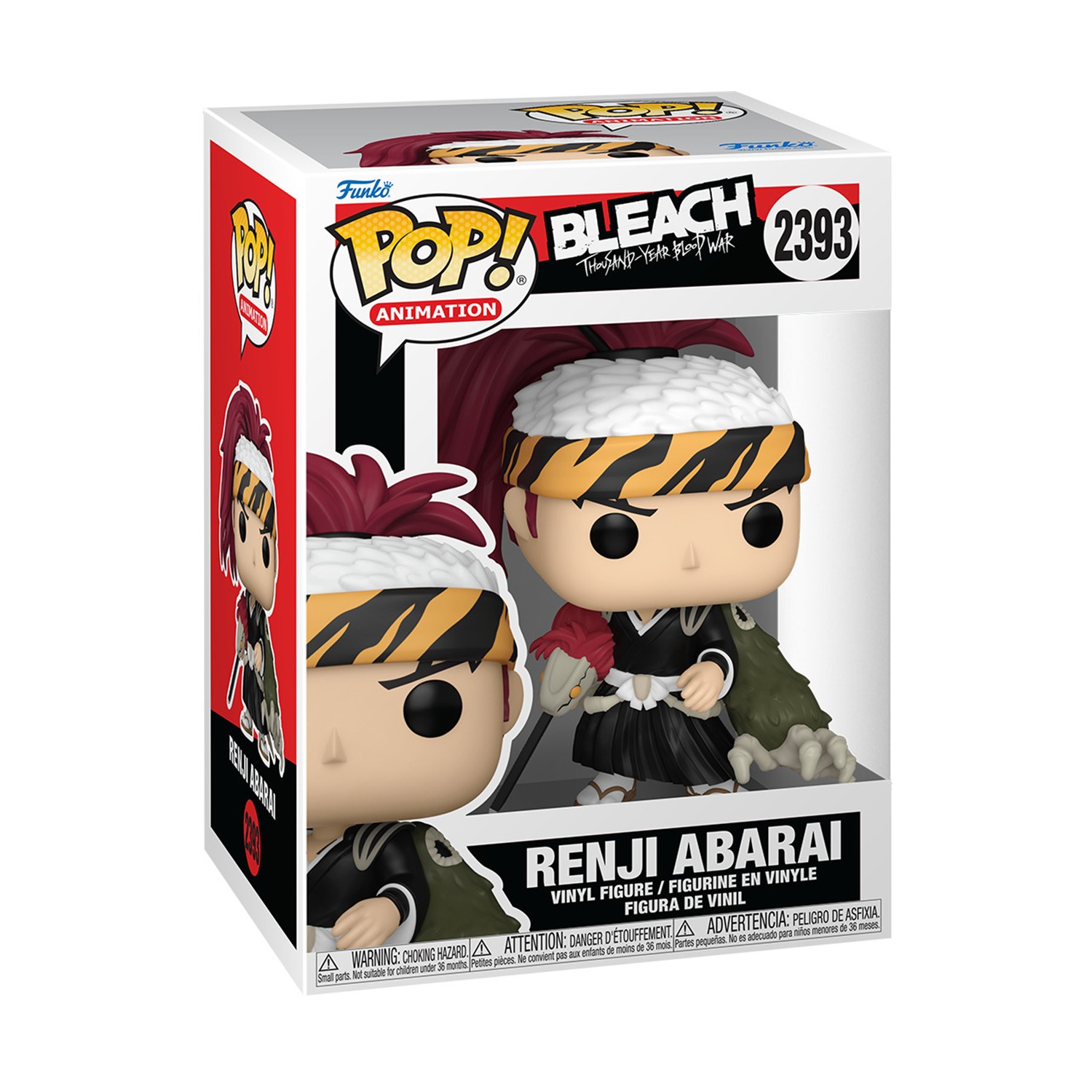 0216675.jpeg Funko Pop! Animation: Bleach Thousand Year Blood War - Renji Abarai #2393 Vinyl Figure