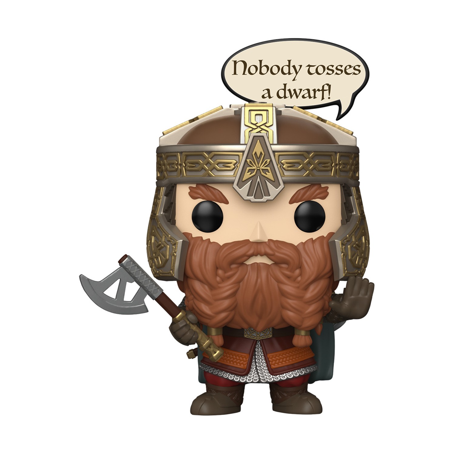 0216688.jpeg Funko Pop! Movies: The Lord of the Rings - Gimli #2028 Vinyl Figure