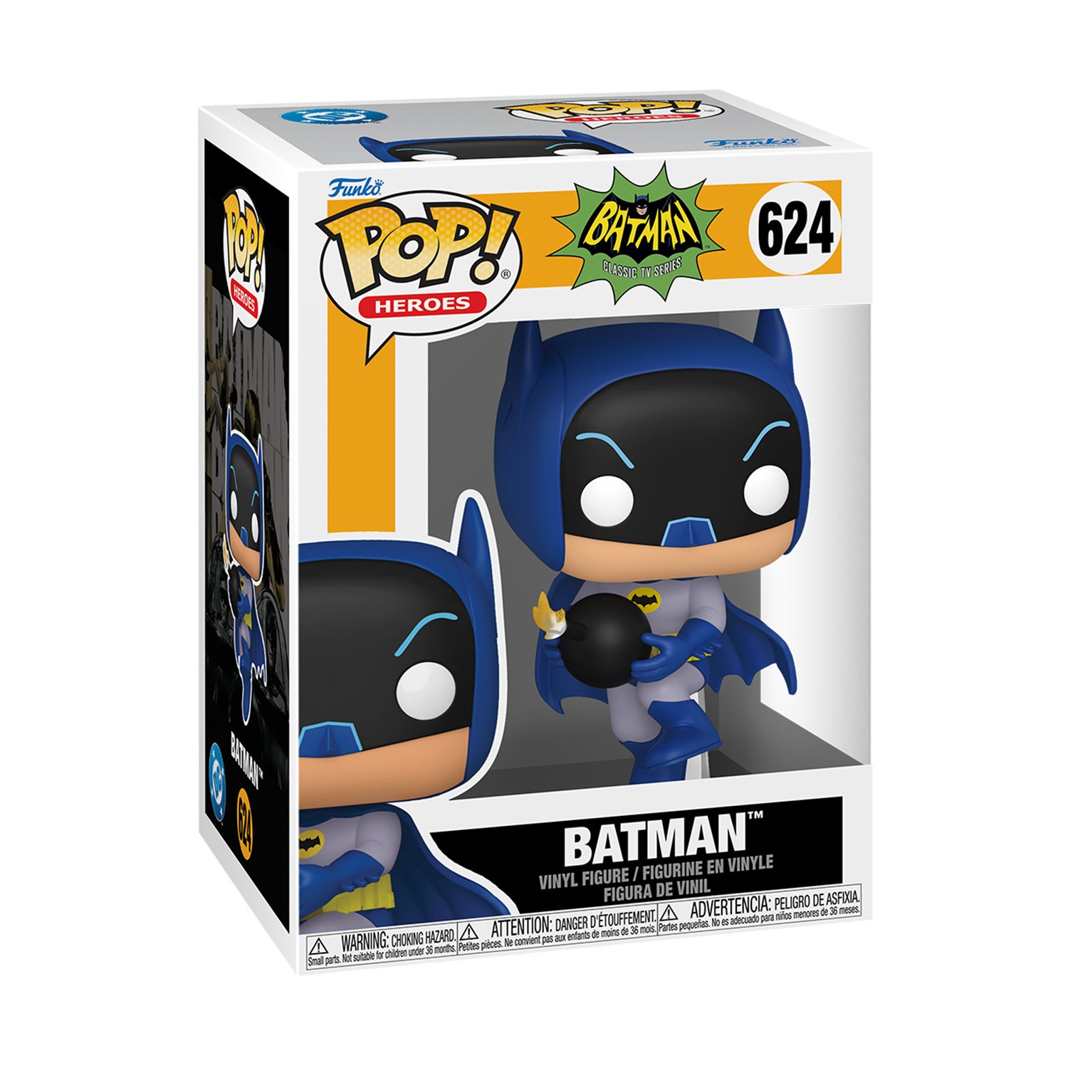0216697.jpeg Funko Pop! Heroes: Batman Classiv Tv Series - Batman (With Bomb) #624 Vinyl Figure
