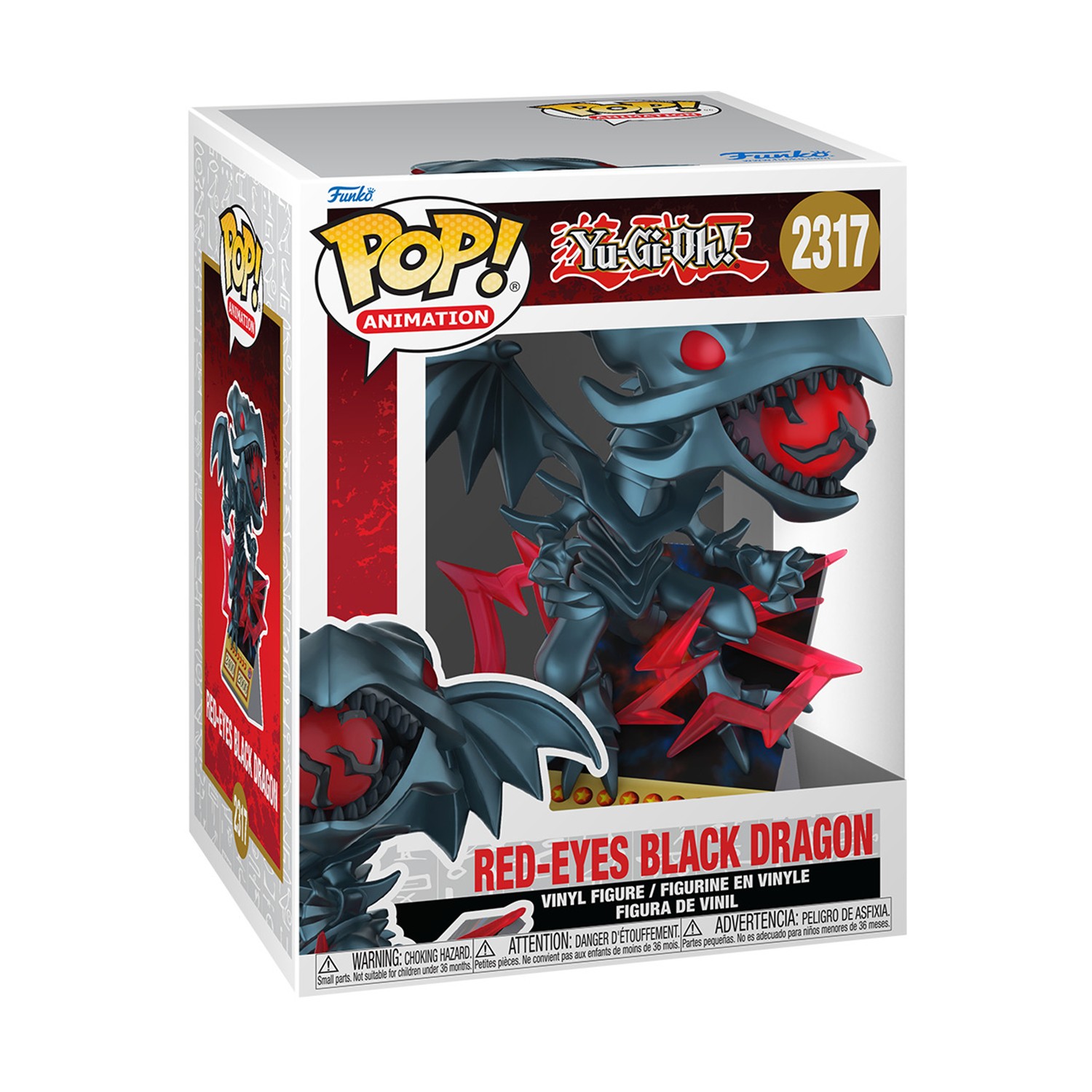 0216713.jpeg Funko Pop! Premium: Yu-Gi-Oh! - Red Eyes Black Dragon #2317 Vinyl Figure
