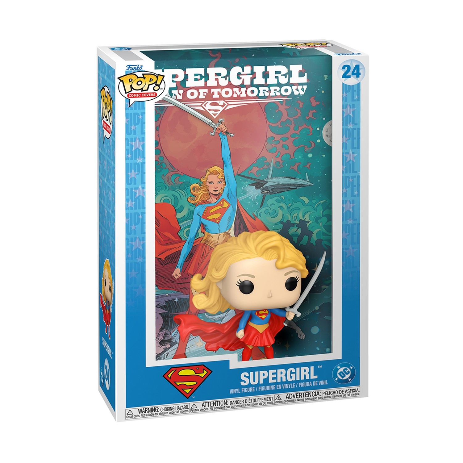 0217420.jpeg Funko Pop! Comic Covers: DC - Supergirl - Woman of Tomorrow #24 Vinyl Figure
