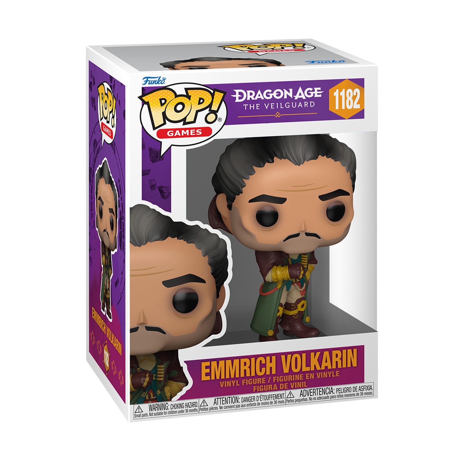 0217602.jpeg Funko Pop! Games: Dragon Age - The Veilguard - Emmrich Volkarin #1182 Vinyl Figure