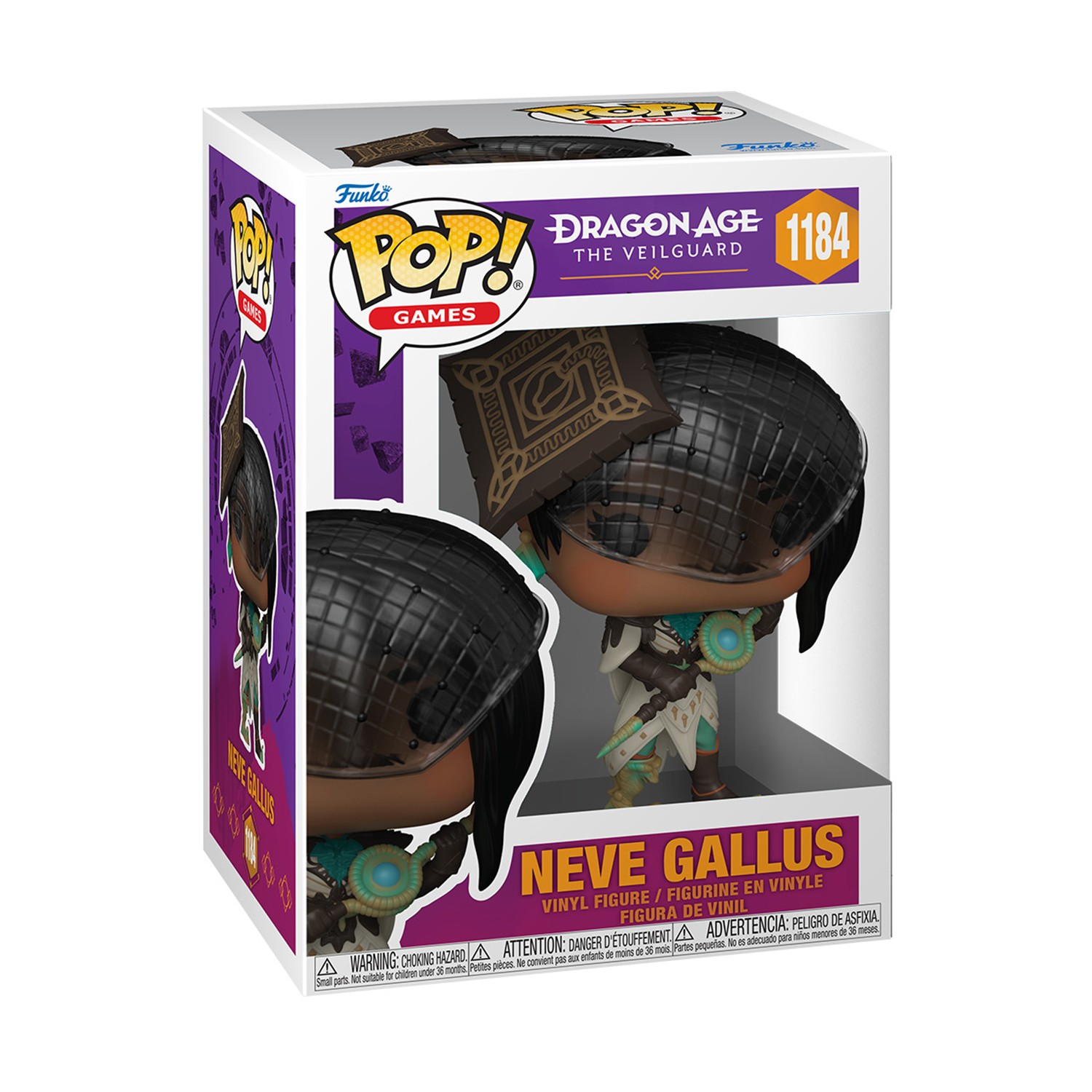 0217607.jpeg Funko Pop! Games: Dragon Age the Veilguard - Neve Gallus #1184 Vinyl Figure