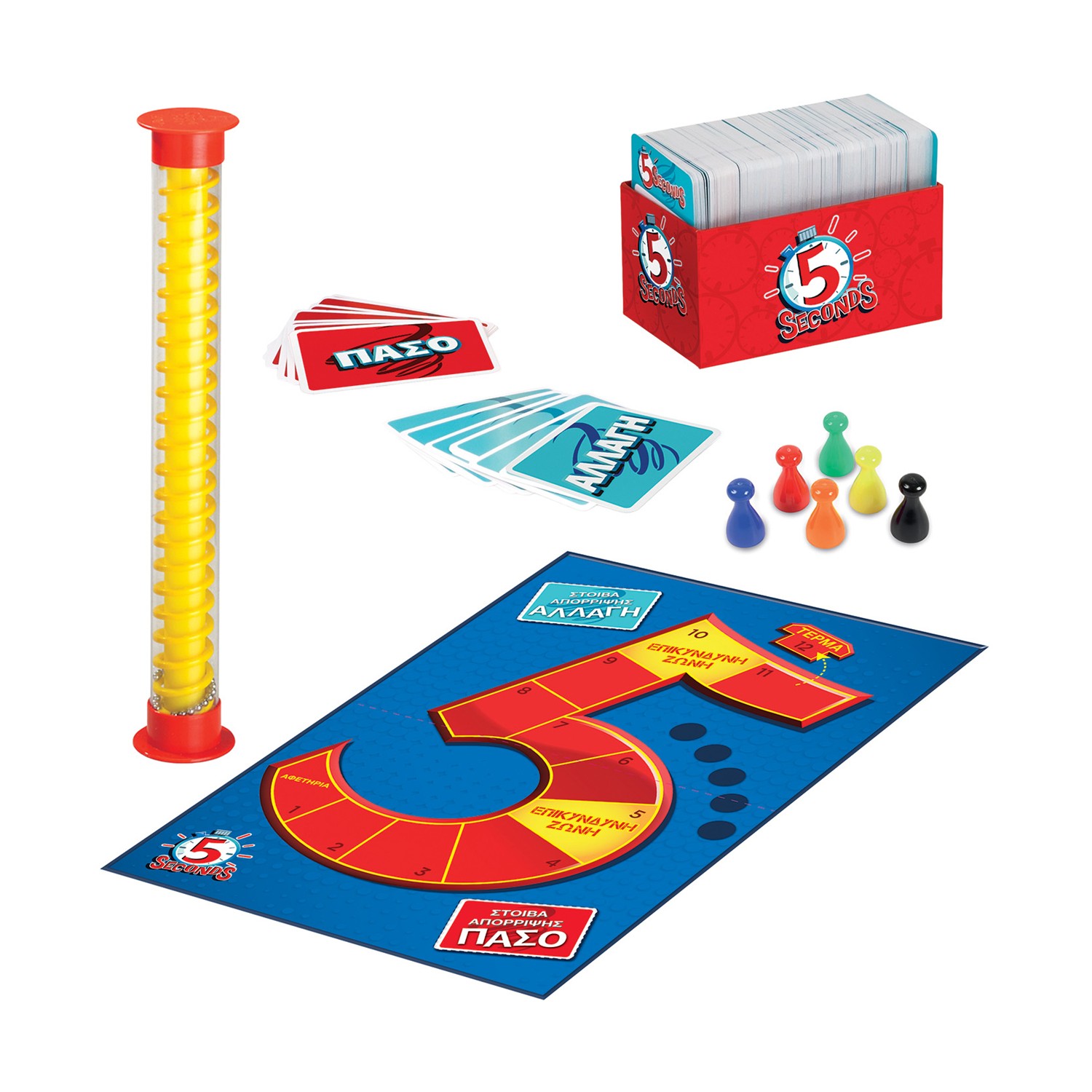0218524.jpeg AS Games: Party Επιτραπέζια - 5 Seconds - Πες το, μην το Σκέφτεσαι (Ελληνική Γλώσσα) (1040-34021)