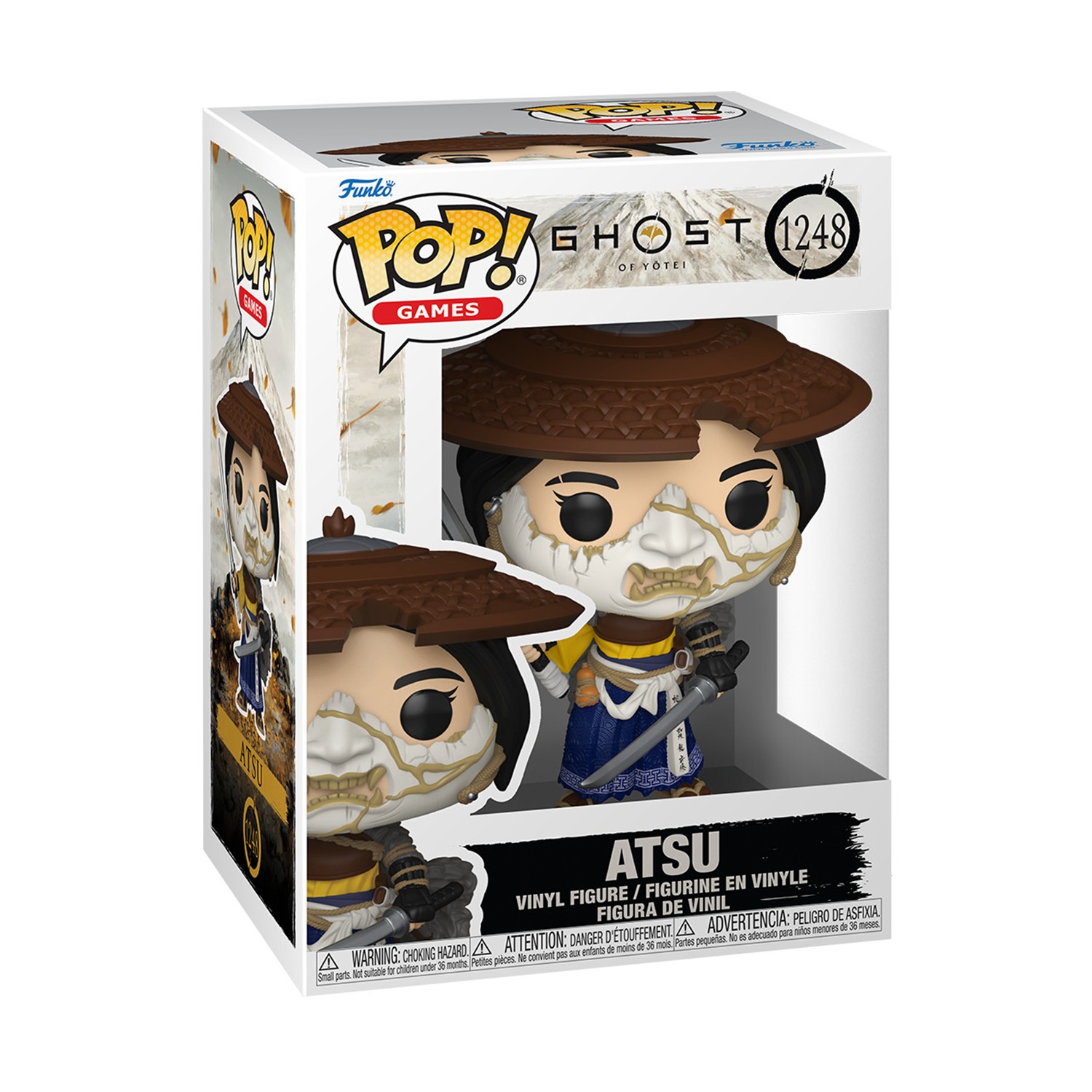 0219004.jpeg Funko Pop! Games: Ghost of Yotei - Atsu #1248 Vinyl Figure