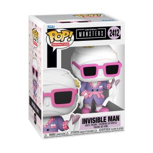 Funko Pop! Animation: Universal Monsters - Invisible Man* #2412 Vinyl Figure
