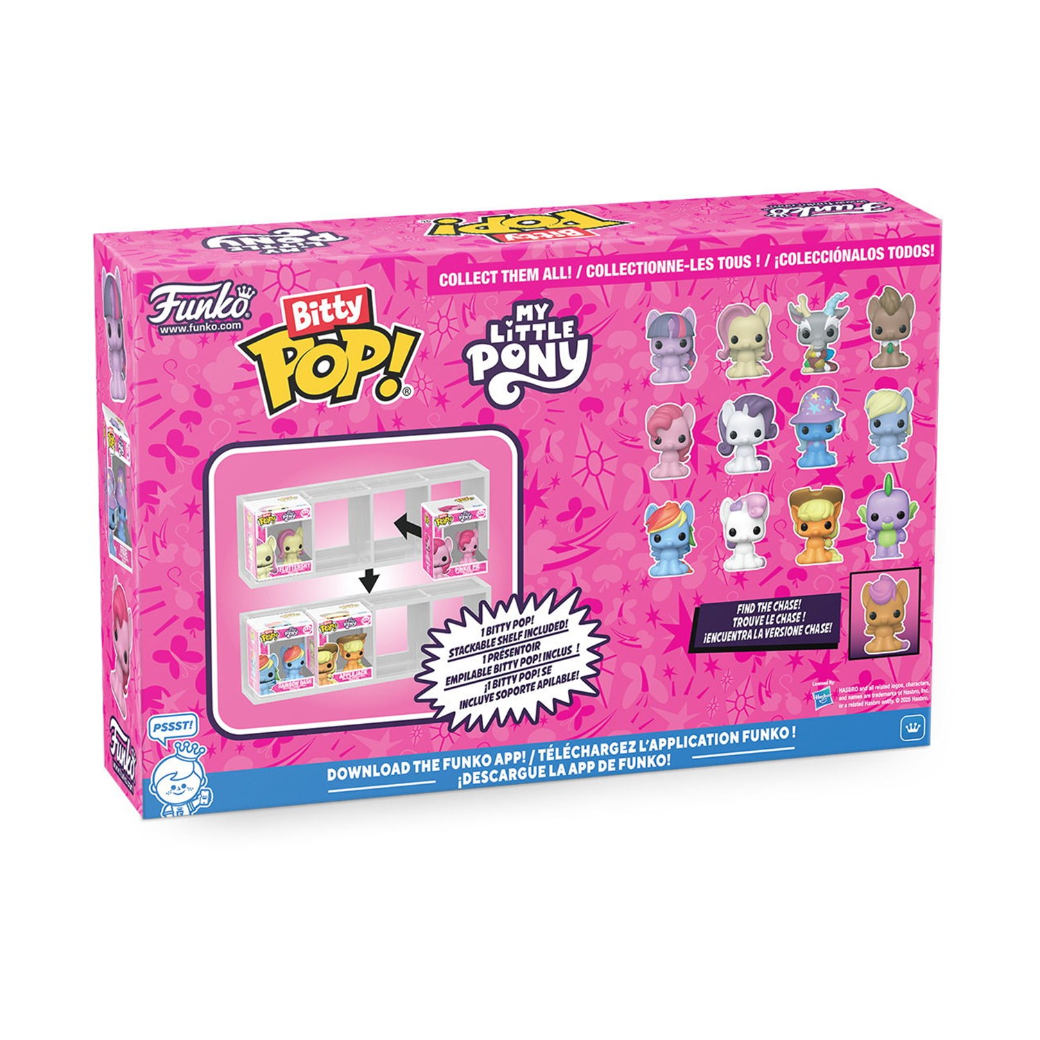 0220835.jpeg Funko Bitty Pop! 4-Pack: My Little Pony - Twilight Sparkle, Fluttershy, Discord, Dr. Hooves Vinyl Figures