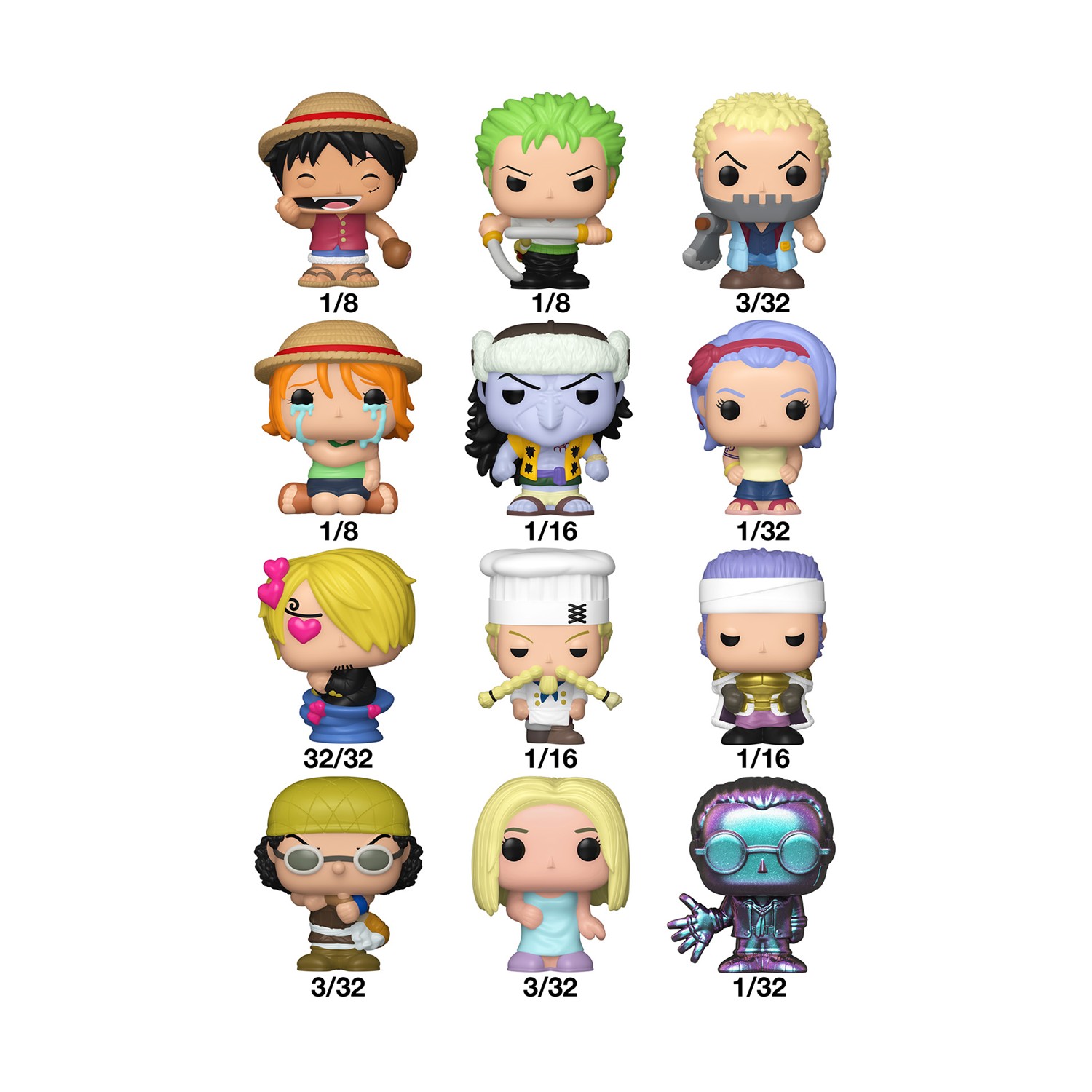 0220843.jpeg Funko Bitty Pop! Singles: One Piece (Blind Bag/Random) Vinyl Figure
