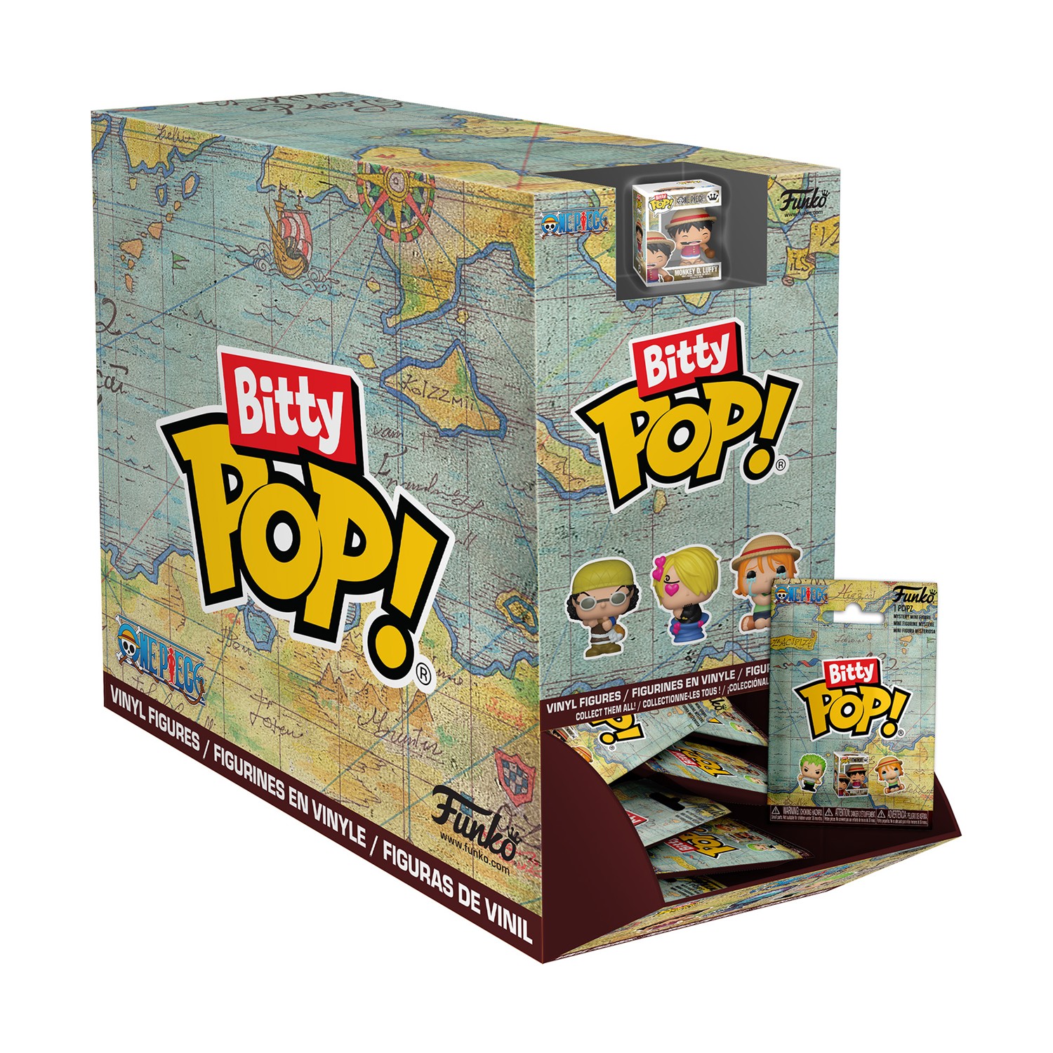 0220844.jpeg Funko Bitty Pop! Singles: One Piece (Blind Bag/Random) Vinyl Figure