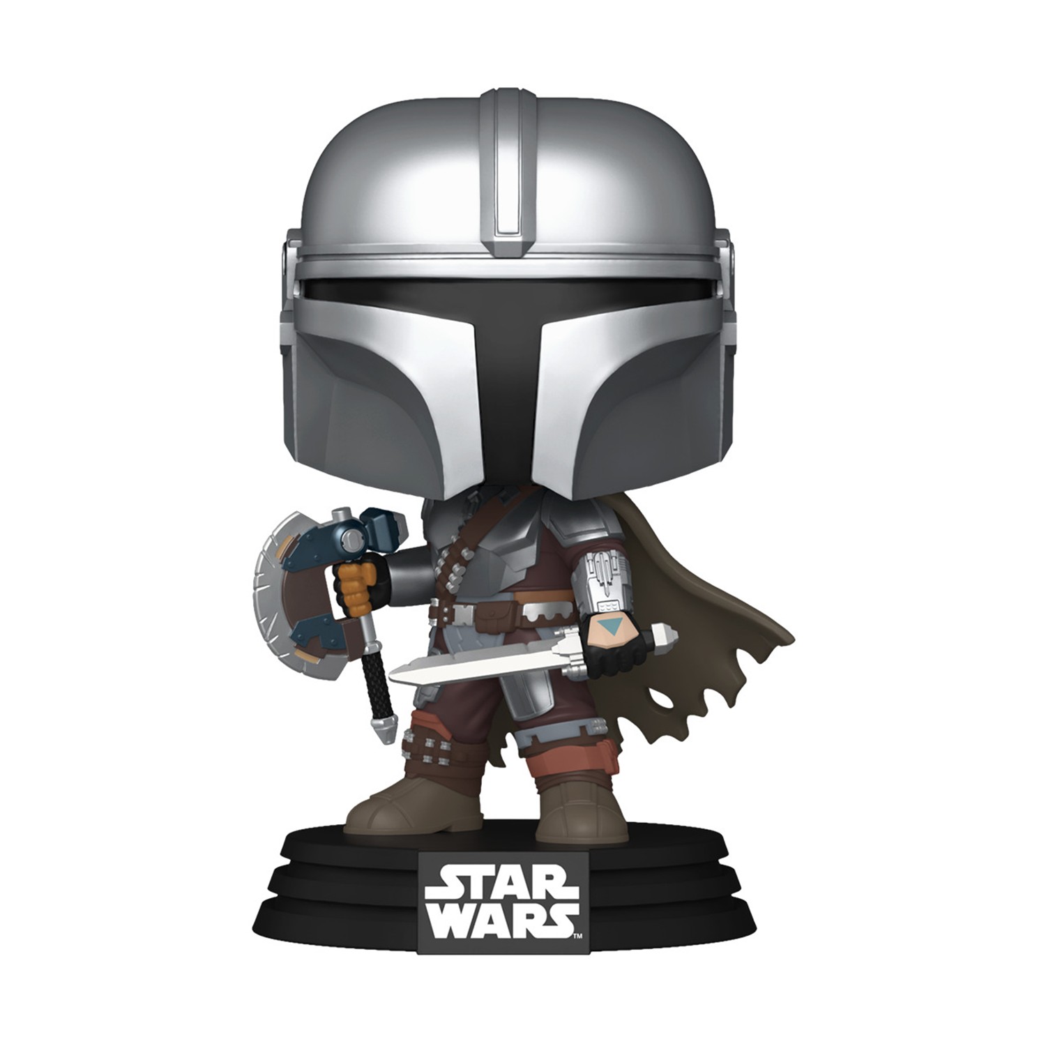 0225483.jpeg Funko Pop!: Star Wars - The Mandalorian #844 Bobble-Head Vinyl Figure
