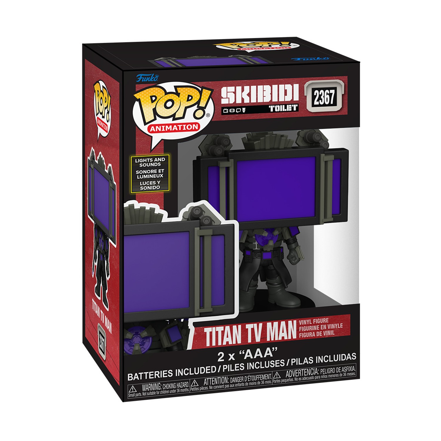 0226096.jpeg Funko Pop! Sfx: Skibidi Toilet - Titan Tv Man #2367 Vinyl Figure