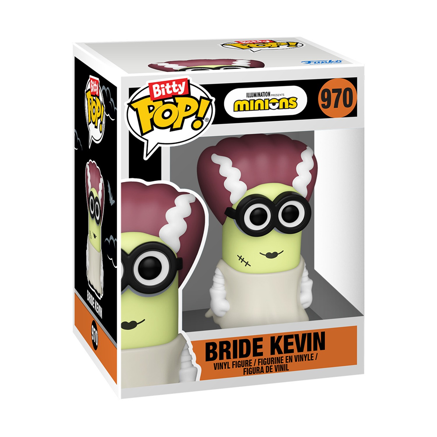 0226779.jpeg Funko Bitty Pop! 2-Pack: Minions - Bride Kevin &Amp; Eye, Matie Vinyl Figures